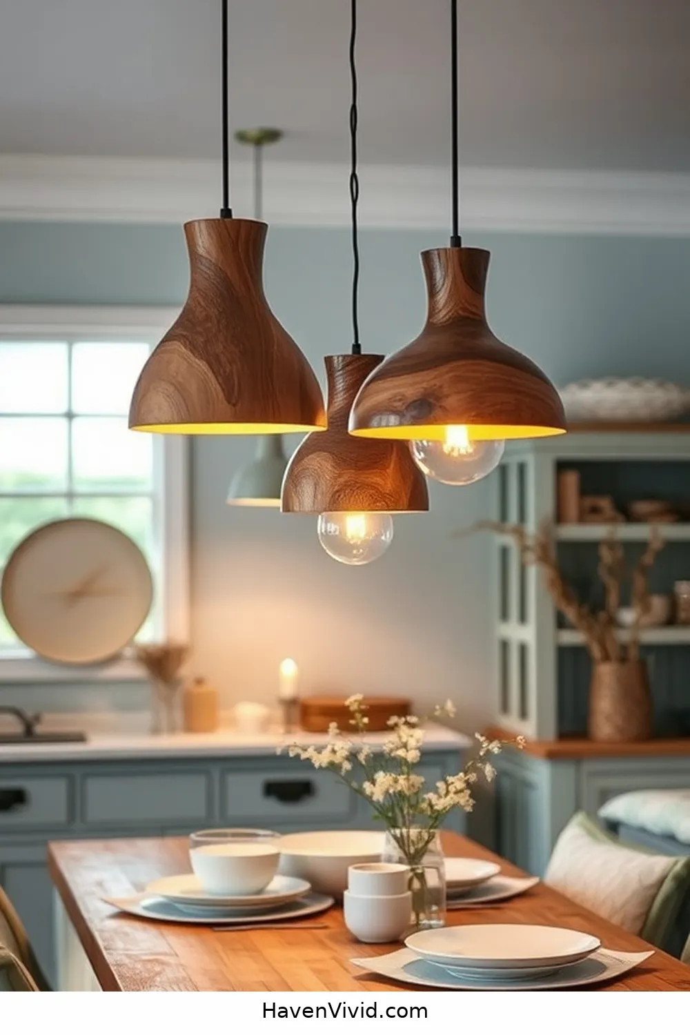 20 Ways to Achieve Coastal Living in Your Dining Room Using Recycled Wood 16 Incorporate Recycled Wood Lighting Fixtures for 20 Ways to Achieve Coastal Living in Your Dining Room Using Recycled Wood