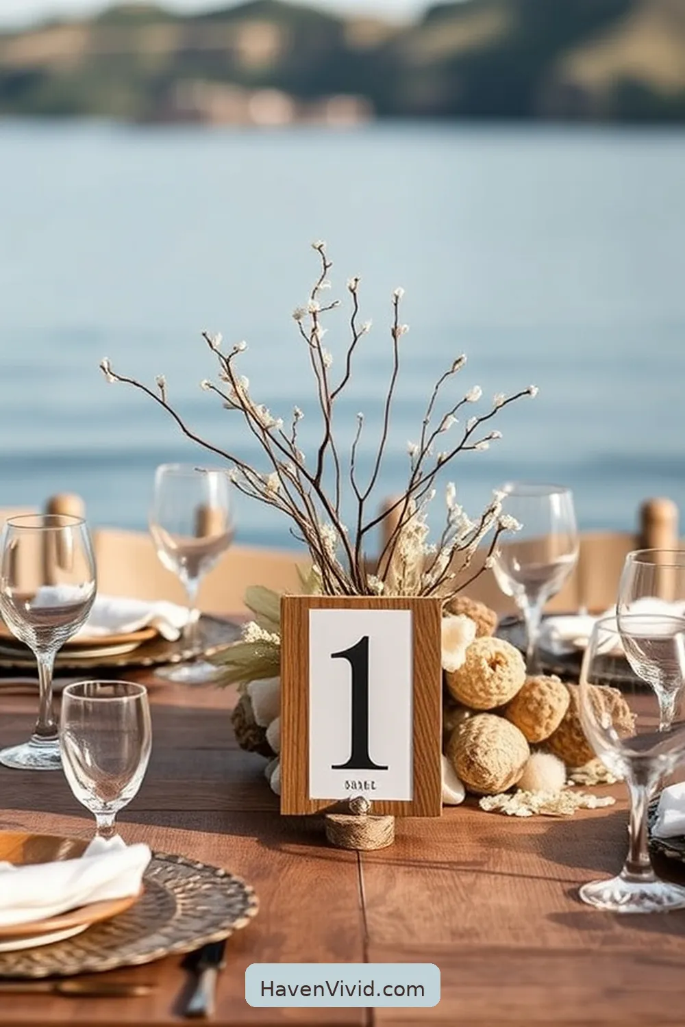 20 Ways to Achieve Coastal Living in Your Dining Room Using Recycled Wood 19 Use Reclaimed Wood for Table Numbers for 20 Ways to Achieve Coastal Living in Your Dining Room Using Recycled Wood
