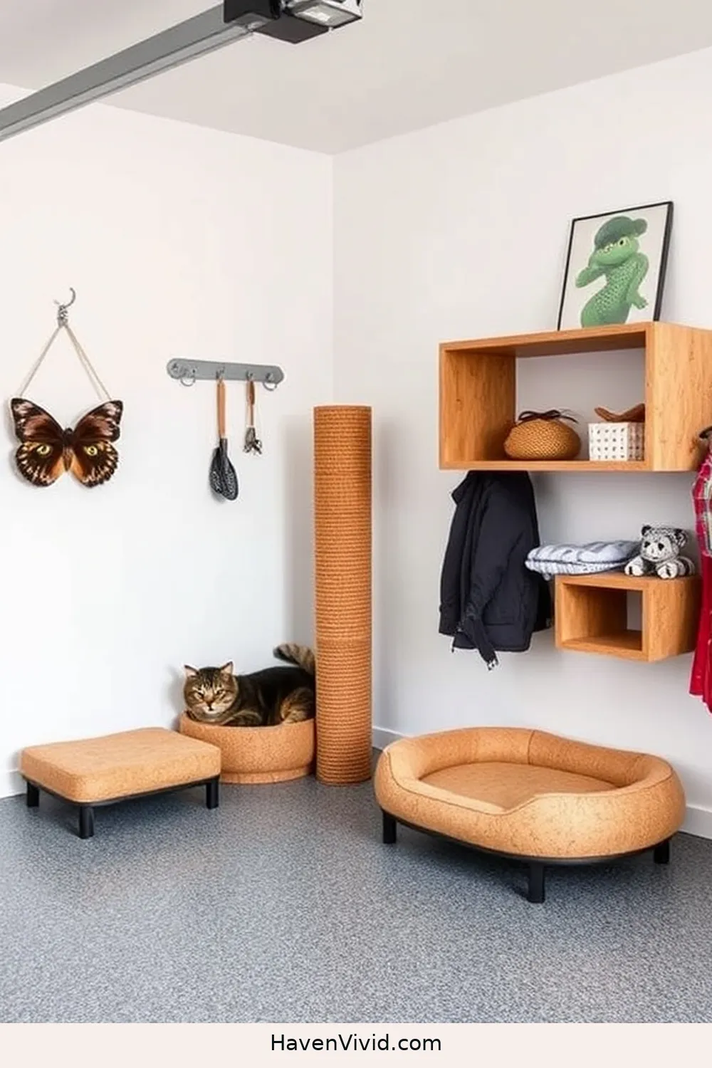 20 Ways to Create Family-Friendly Living in Your Garage Using Cork 15 Cork Accessories for Pet-Friendly Spaces for 20 Ways to Create Family-Friendly Living in Your Garage Using Cork