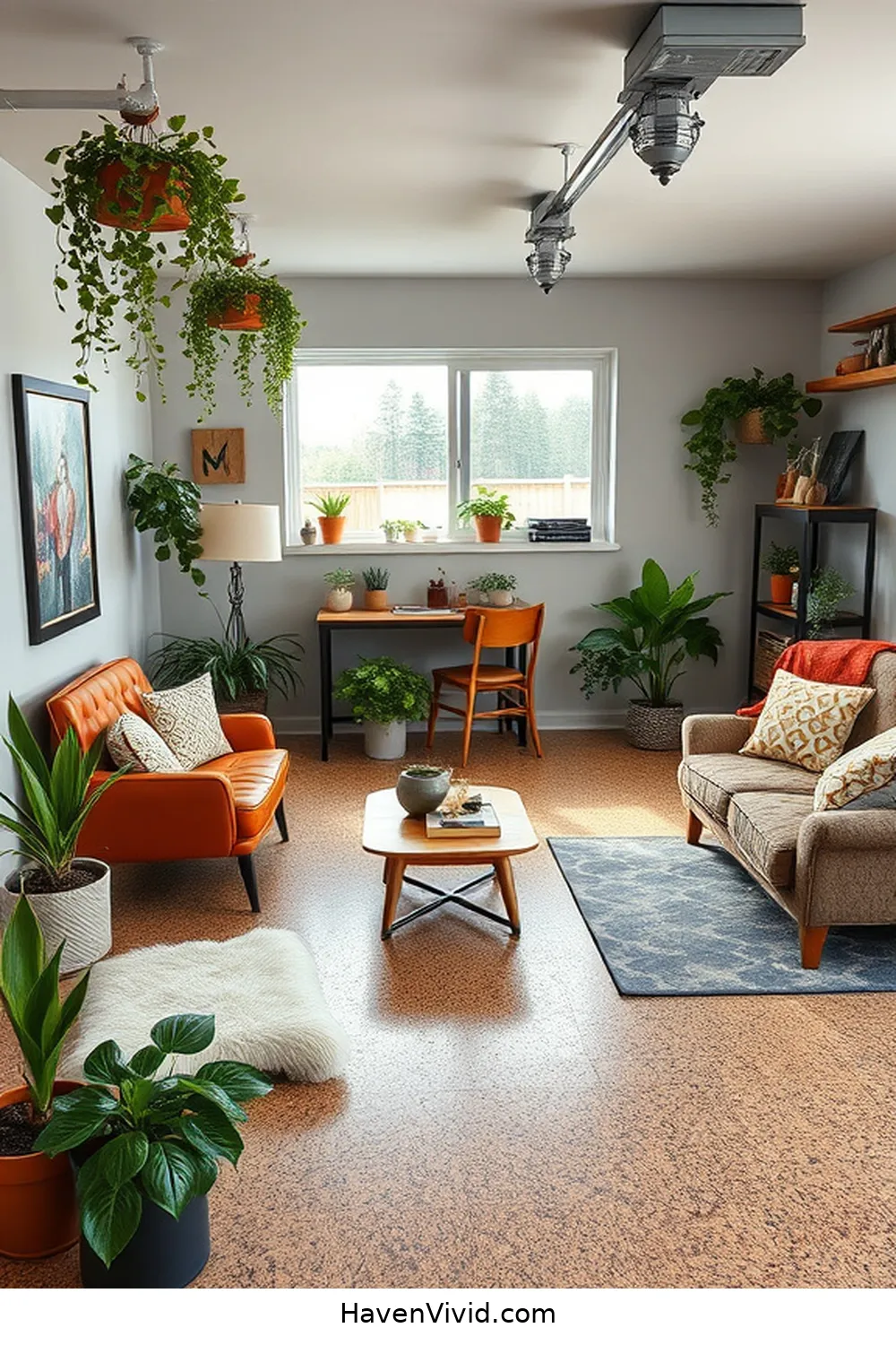 20 Ways to Create Family-Friendly Living in Your Garage Using Cork 2 Cork Flooring for Comfort and Style for 20 Ways to Create Family-Friendly Living in Your Garage Using Cork