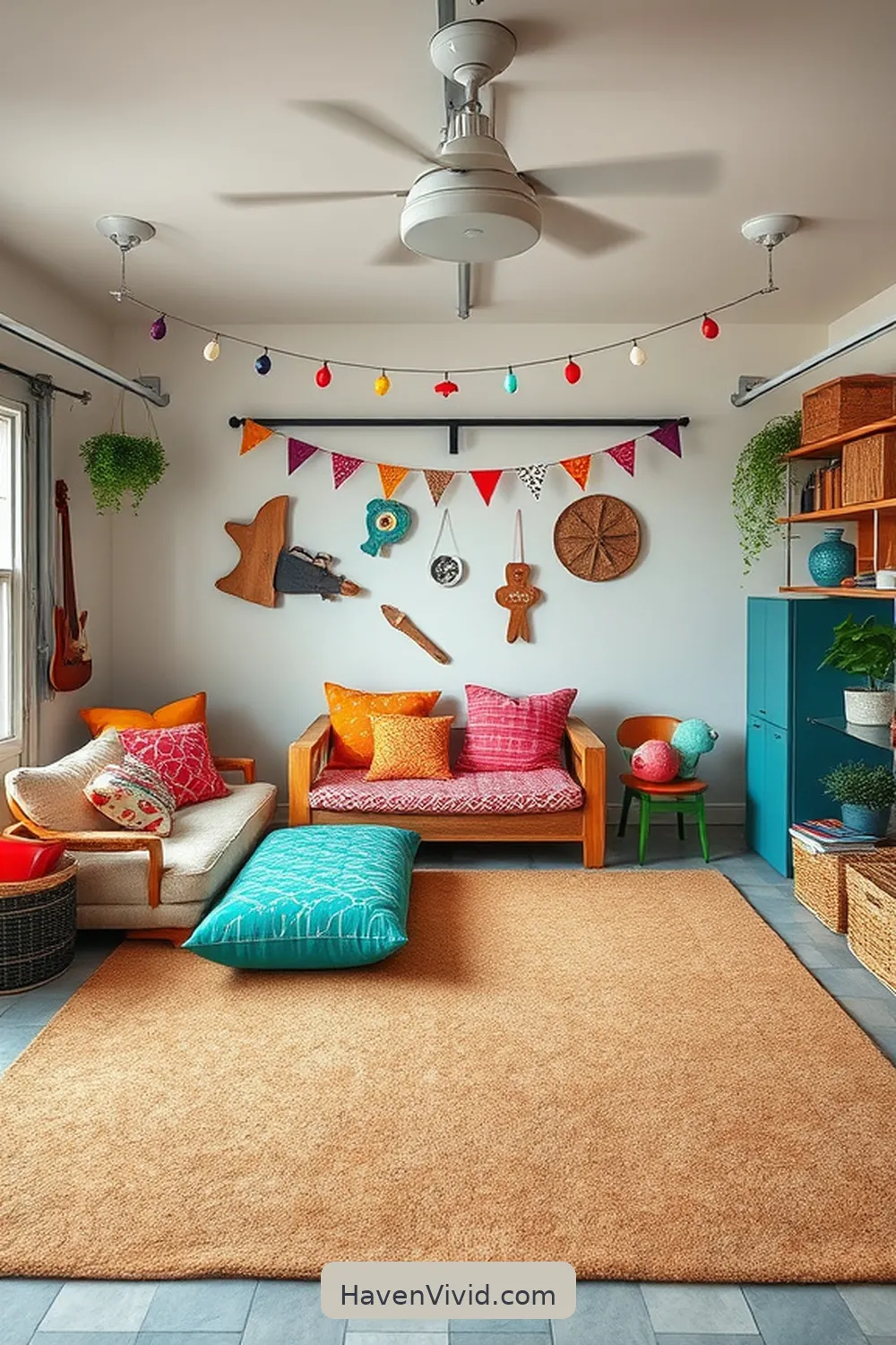 20 Ways to Create Family-Friendly Living in Your Garage Using Cork 18 Cork Rugs for a Soft Landing Spot for 20 Ways to Create Family-Friendly Living in Your Garage Using Cork