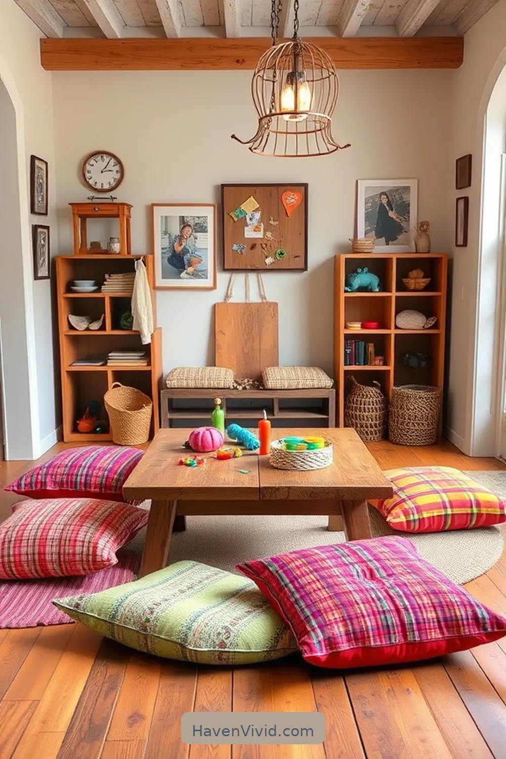 20 Ways to Create a Family-Friendly Dining Room Using Recycled Wood 9 Create a Family-Friendly Play Area With Wood for 20 Ways to Create a Family-Friendly Dining Room Using Recycled Wood