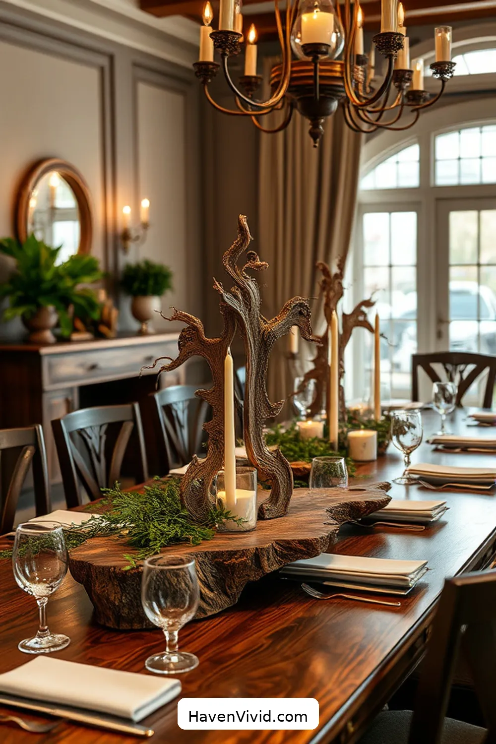 20 Ways to Create a Family-Friendly Dining Room Using Recycled Wood 7 Design Unique Centerpieces From Old Wood for 20 Ways to Create a Family-Friendly Dining Room Using Recycled Wood
