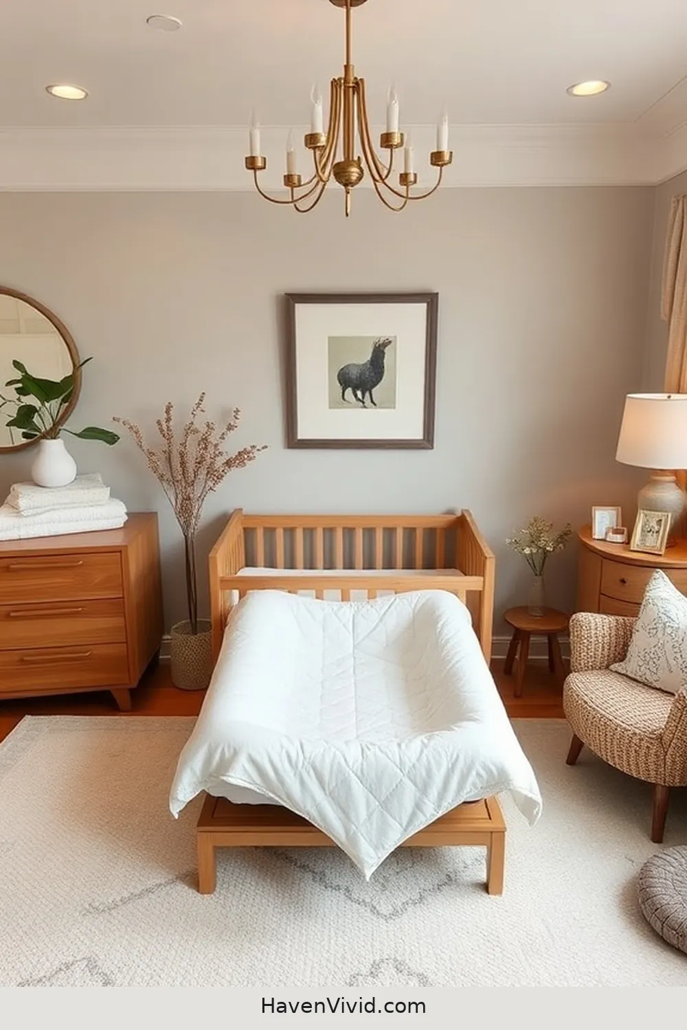 20 Ways to Create a Glamorous Nursery Using Natural Fibers 15 Use Recycled Cotton Changing Pad Covers for 20 Ways to Create a Glamorous Nursery Using Natural Fibers