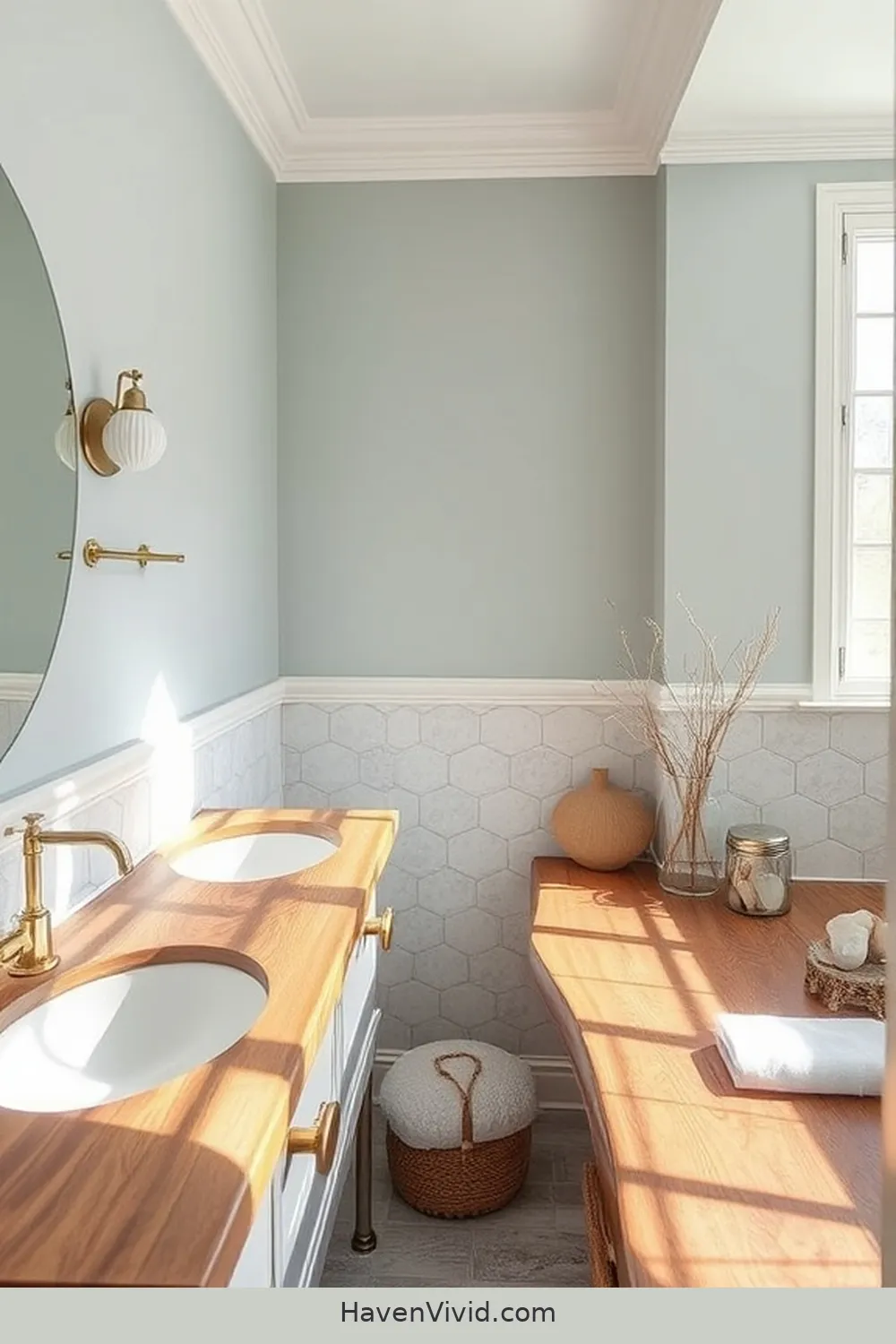 20 Ways to Embrace Coastal Living in Your Bathroom Using Recycled Wood 19 Upcycled Wood Countertops for 20 Ways to Embrace Coastal Living in Your Bathroom Using Recycled Wood