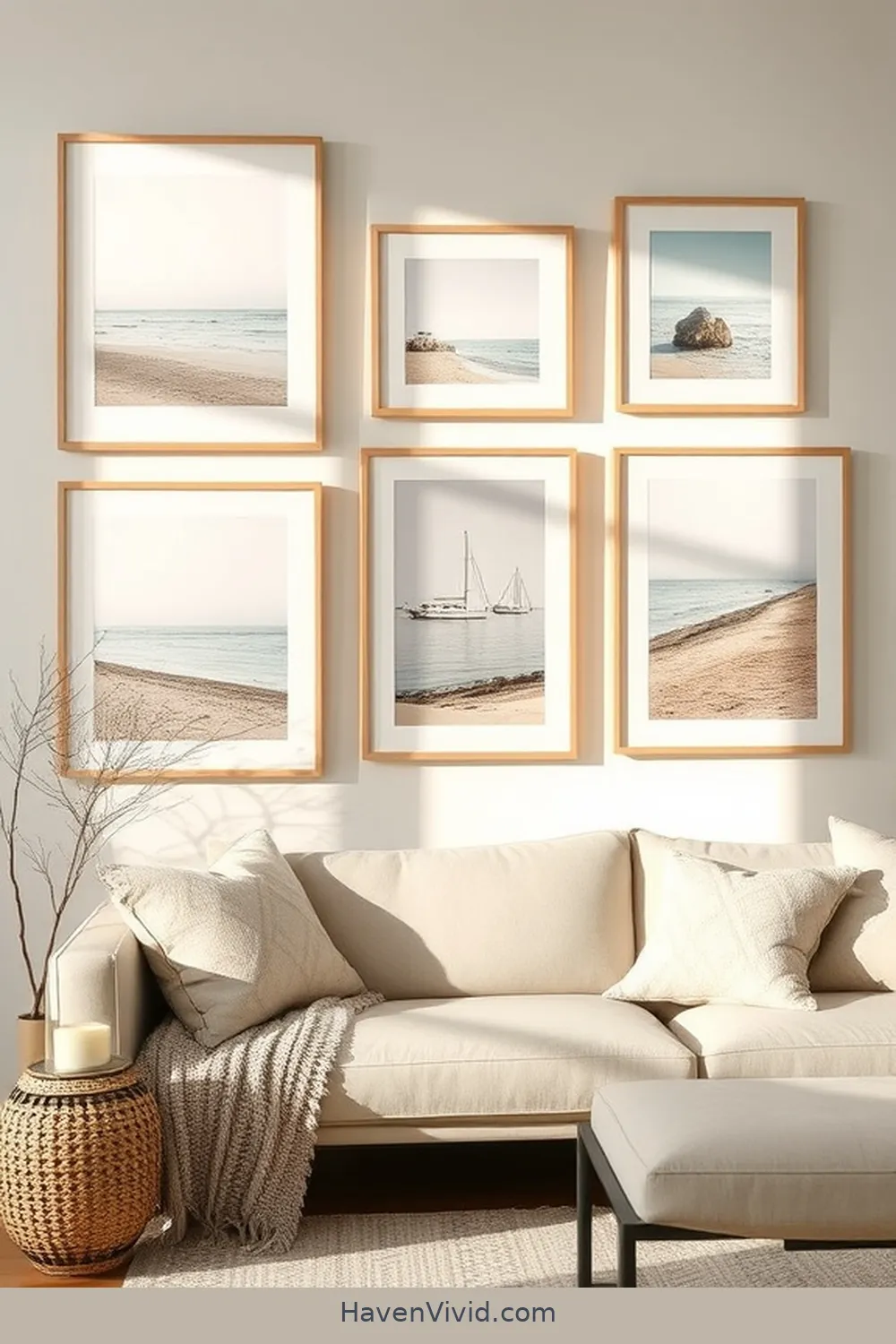 20 Ways to Embrace Coastal Living in Your Entryway Using Organic Cotton 21 Design a Gallery Wall With Organic Cotton Frames for 20 Ways to Embrace Coastal Living in Your Entryway Using Organic Cotton