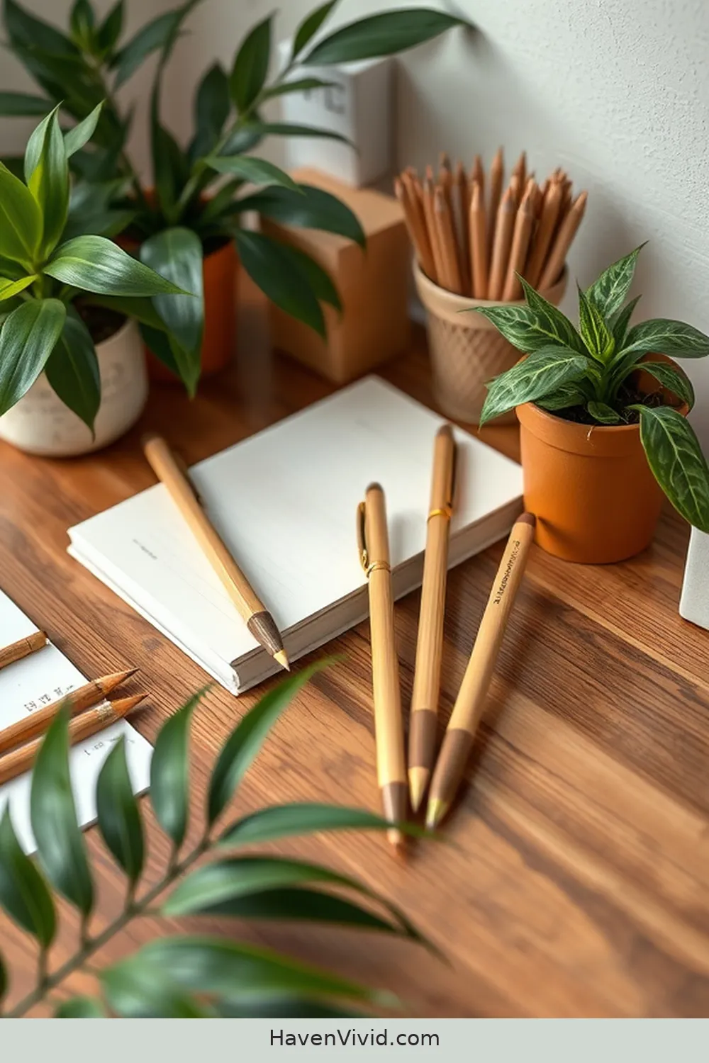 20 Ways to Embrace Eco-Friendly Living in Your Home Office Using Bamboo 14 Bamboo Pens and Pencils for Sustainable Writing for 20 Ways to Embrace Eco-Friendly Living in Your Home Office Using Bamboo