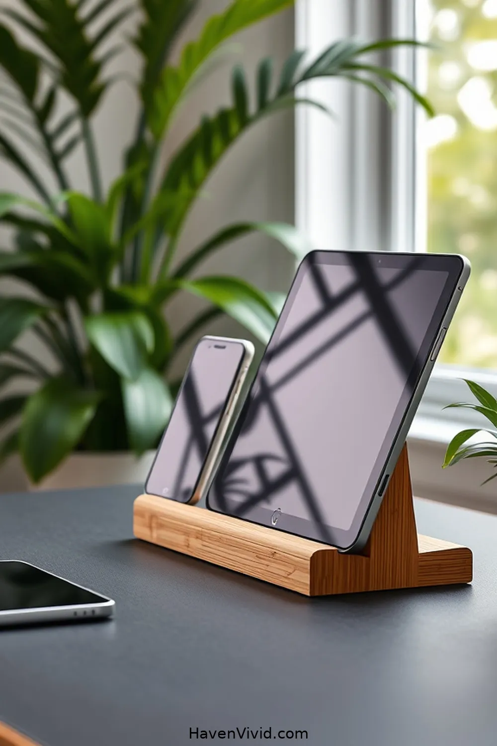 20 Ways to Embrace Eco-Friendly Living in Your Home Office Using Bamboo 16 Bamboo Phone and Tablet Stands for 20 Ways to Embrace Eco-Friendly Living in Your Home Office Using Bamboo