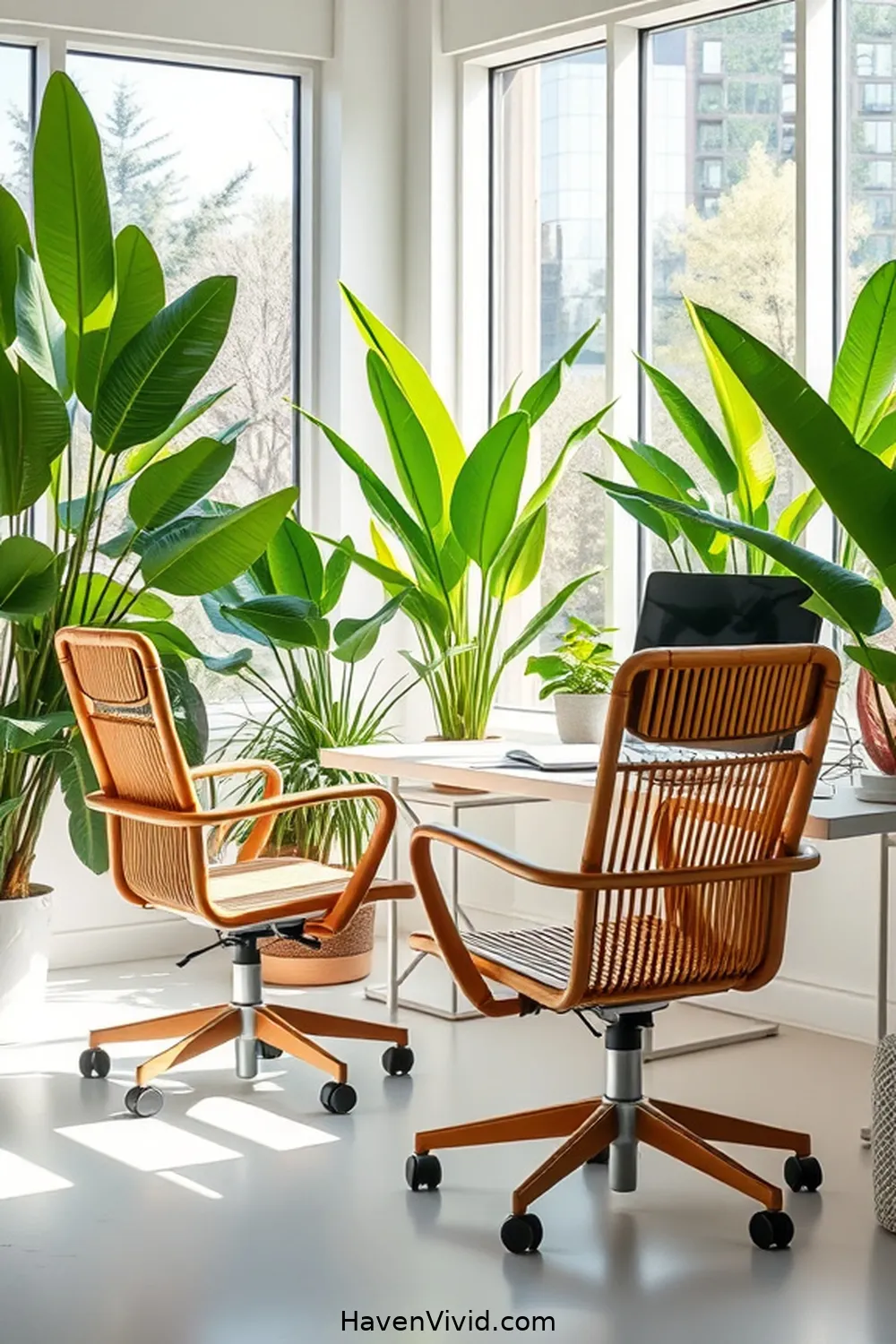 20 Ways to Embrace Eco-Friendly Living in Your Home Office Using Bamboo 3 Eco-Friendly Bamboo Office Chairs for 20 Ways to Embrace Eco-Friendly Living in Your Home Office Using Bamboo
