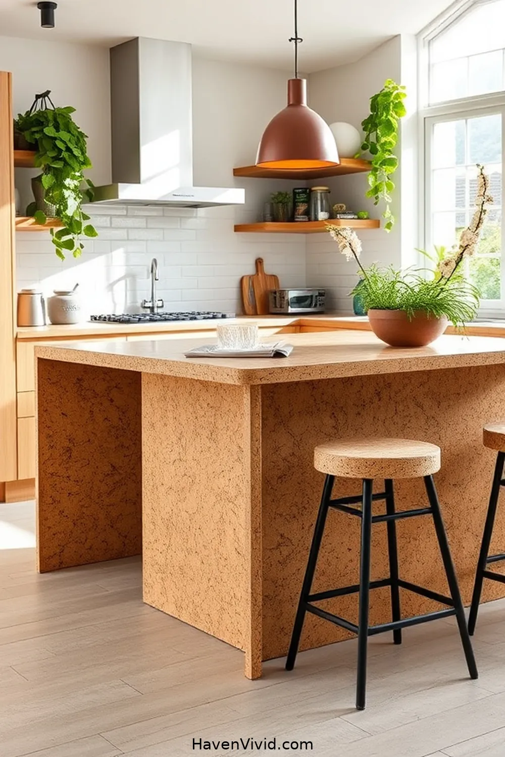 20 Ways to Embrace Eco-Friendly Living in Your Kitchen Using Cork 18 Cork-Based Kitchen Furniture for 20 Ways to Embrace Eco-Friendly Living in Your Kitchen Using Cork