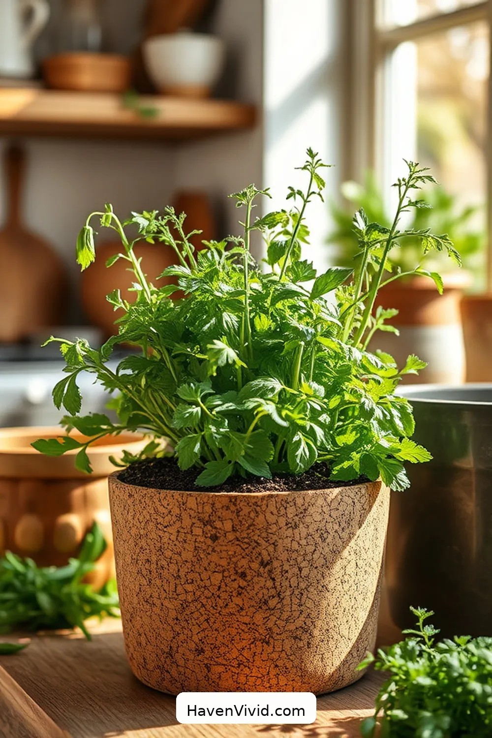20 Ways to Embrace Eco-Friendly Living in Your Kitchen Using Cork 19 Cork Potting Soil for Indoor Herbs for 20 Ways to Embrace Eco-Friendly Living in Your Kitchen Using Cork