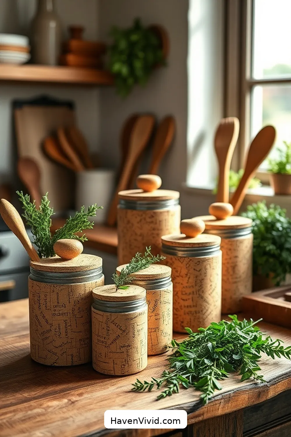 20 Ways to Embrace Eco-Friendly Living in Your Kitchen Using Cork 7 Cork Storage Containers for Organizing for 20 Ways to Embrace Eco-Friendly Living in Your Kitchen Using Cork