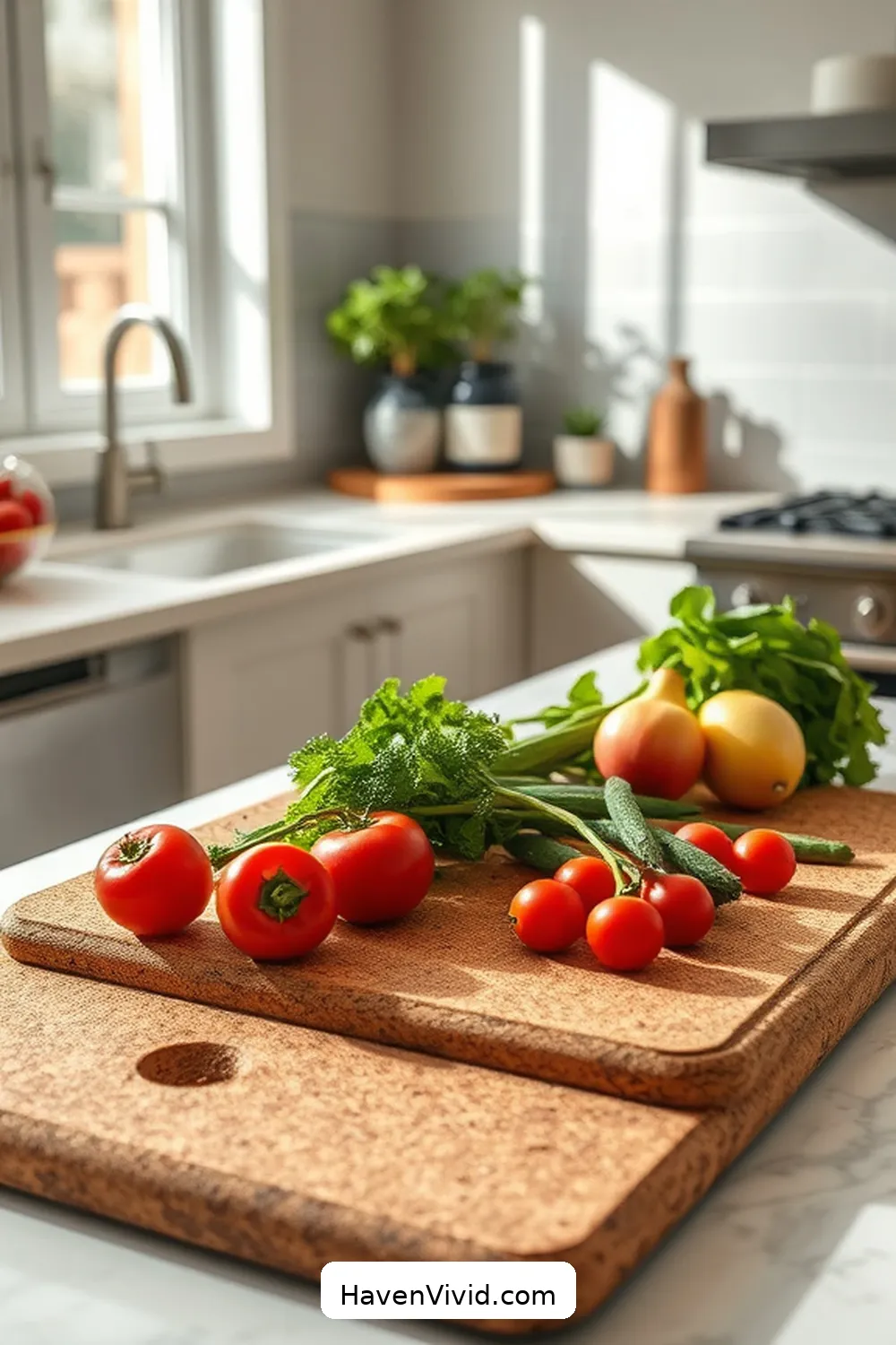 20 Ways to Embrace Eco-Friendly Living in Your Kitchen Using Cork 3 Durable Cork Cutting Boards for 20 Ways to Embrace Eco-Friendly Living in Your Kitchen Using Cork