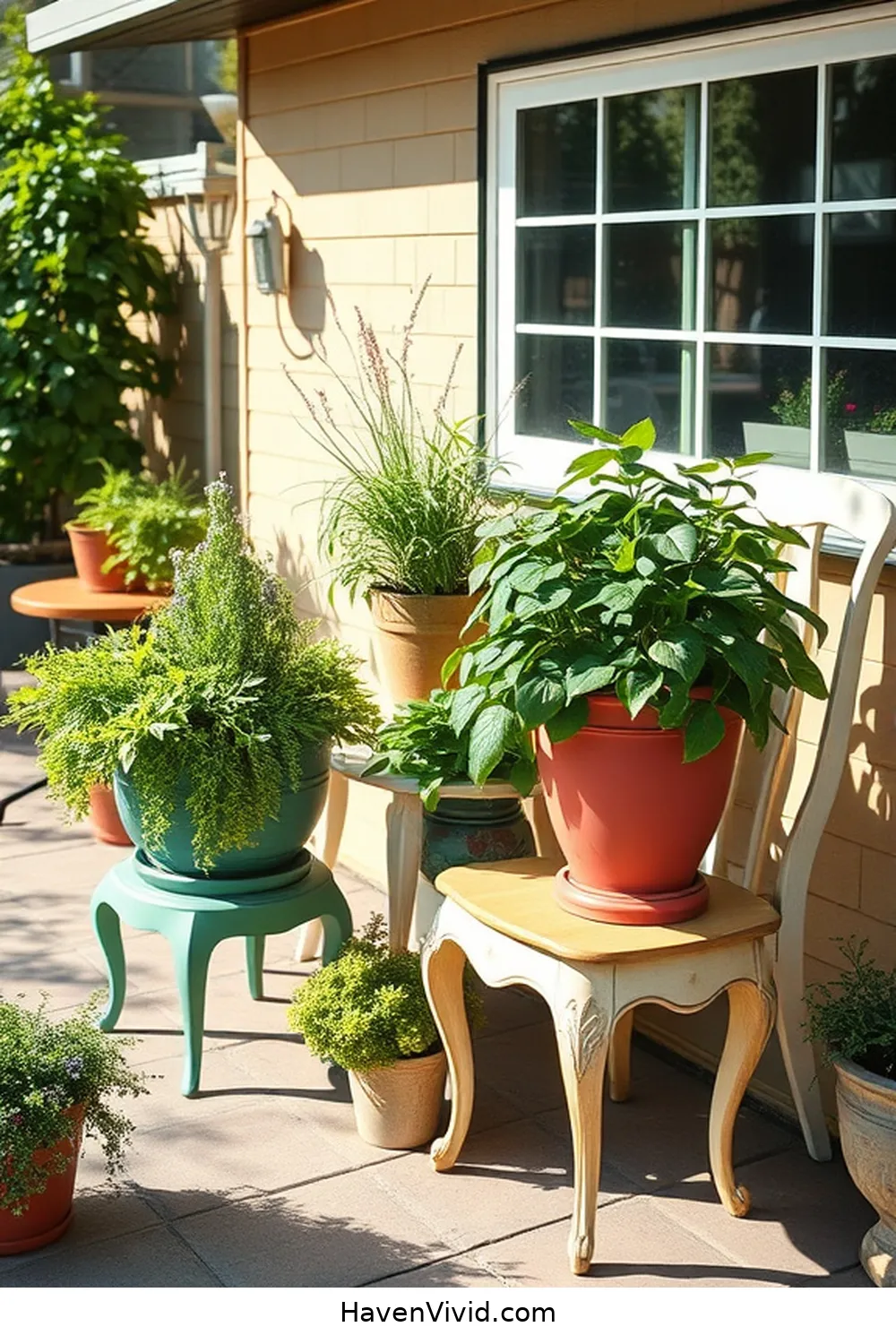 20 Ways to Embrace a Minimalist Lifestyle in Your Outdoor Patio Using Reclaimed Materials 20 Old Furniture as Planters for 20 Ways to Embrace a Minimalist Lifestyle in Your Outdoor Patio Using Reclaimed Materials
