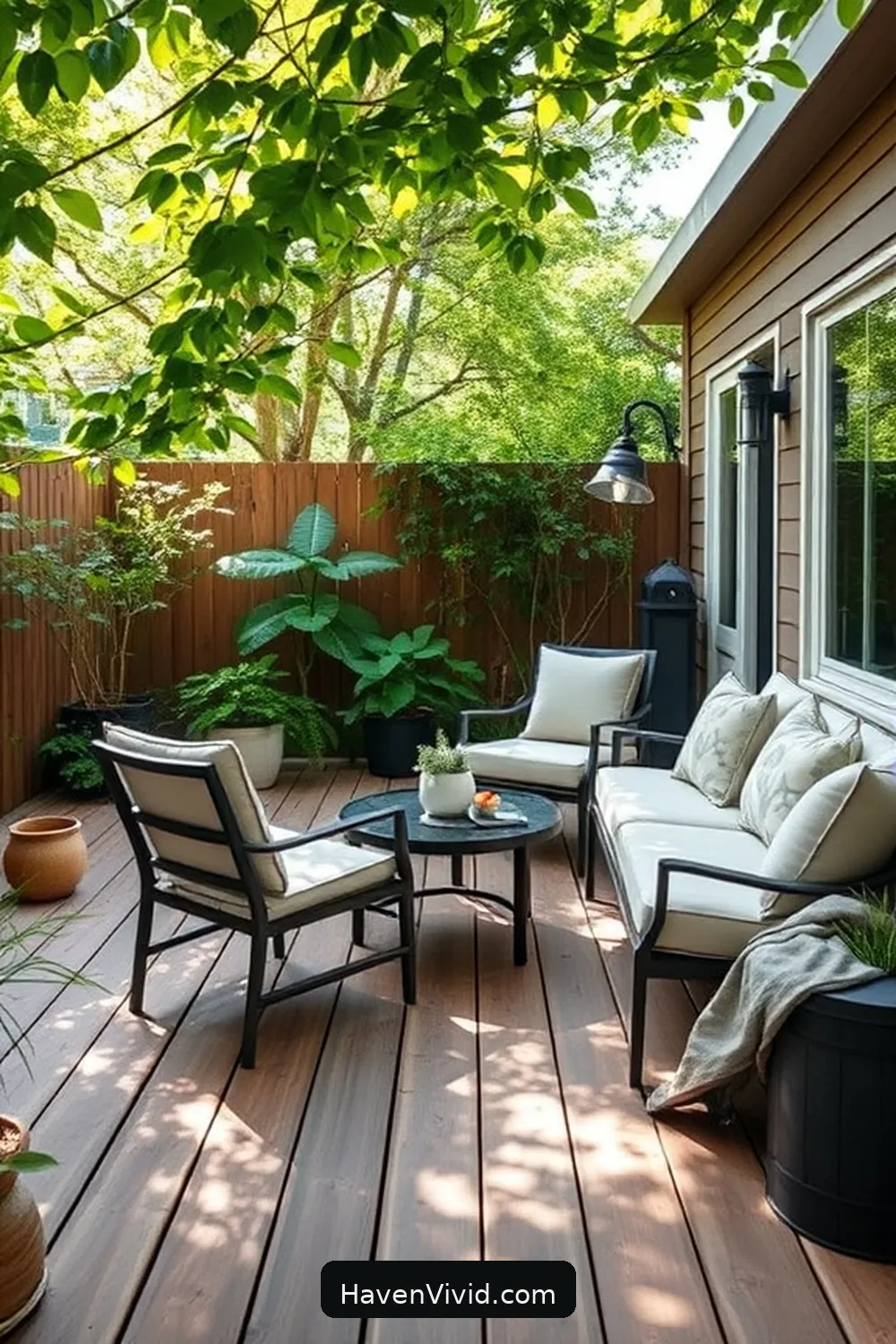 20 Ways to Embrace a Minimalist Lifestyle in Your Outdoor Patio Using Reclaimed Materials 12 Reclaimed Wood Decking for 20 Ways to Embrace a Minimalist Lifestyle in Your Outdoor Patio Using Reclaimed Materials