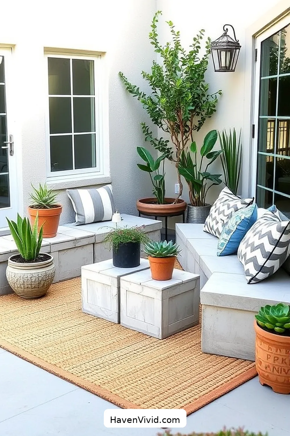 20 Ways to Embrace a Minimalist Lifestyle in Your Outdoor Patio Using Reclaimed Materials 16 Repurposed Concrete Blocks for 20 Ways to Embrace a Minimalist Lifestyle in Your Outdoor Patio Using Reclaimed Materials