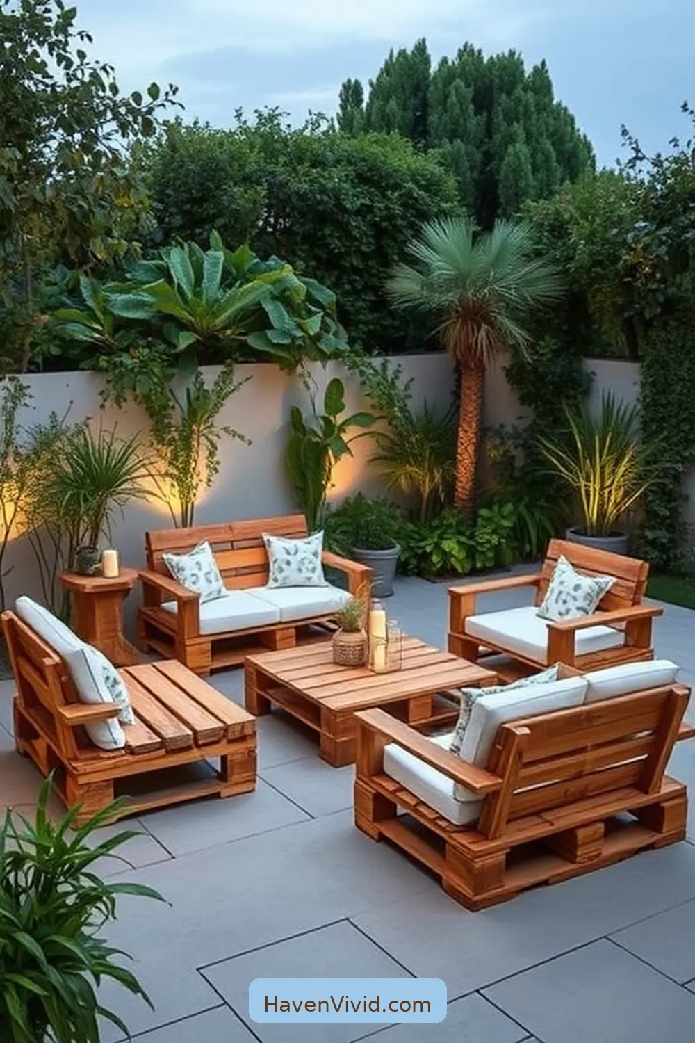 20 Ways to Embrace a Minimalist Lifestyle in Your Outdoor Patio Using Reclaimed Materials 2 Upcycled Pallet Furniture for 20 Ways to Embrace a Minimalist Lifestyle in Your Outdoor Patio Using Reclaimed Materials