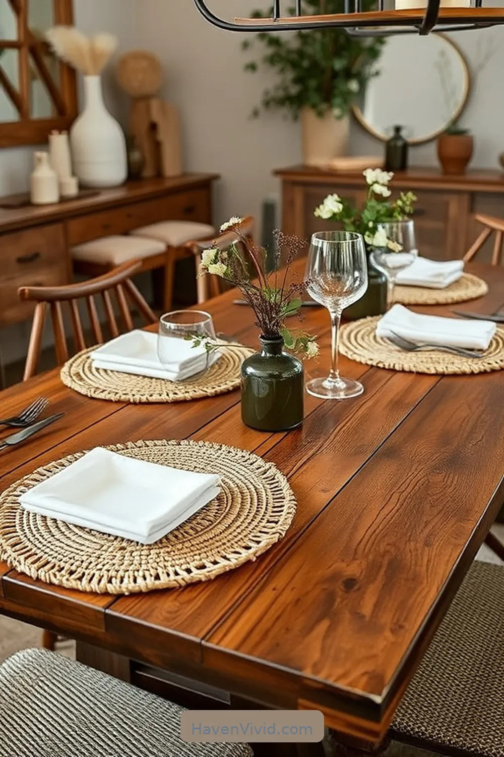 20 Ways to Use Natural Fibers in Your Farmhouse Dining Room 19 Sisal Coasters to Protect Surfaces for 20 Ways to Use Natural Fibers in Your Farmhouse Dining Room