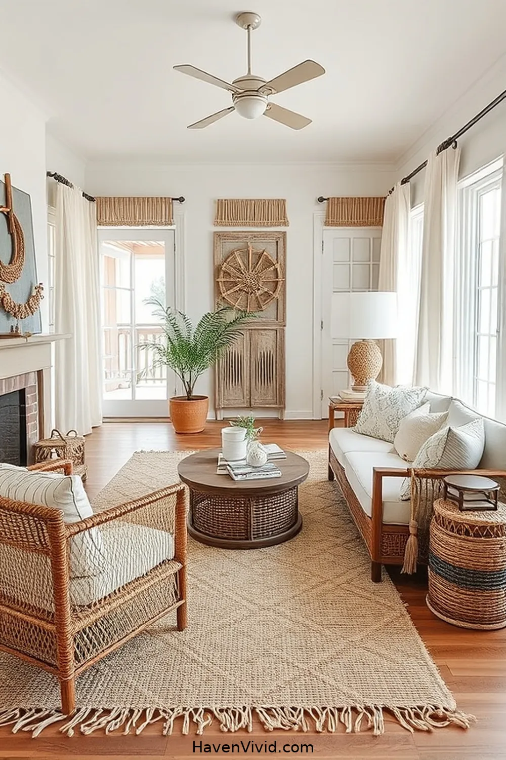 Achieve Coastal Living Room Style Using Natural Fibers 9 Layering Textures for Depth for Achieve Coastal Living Room Style Using Natural Fibers