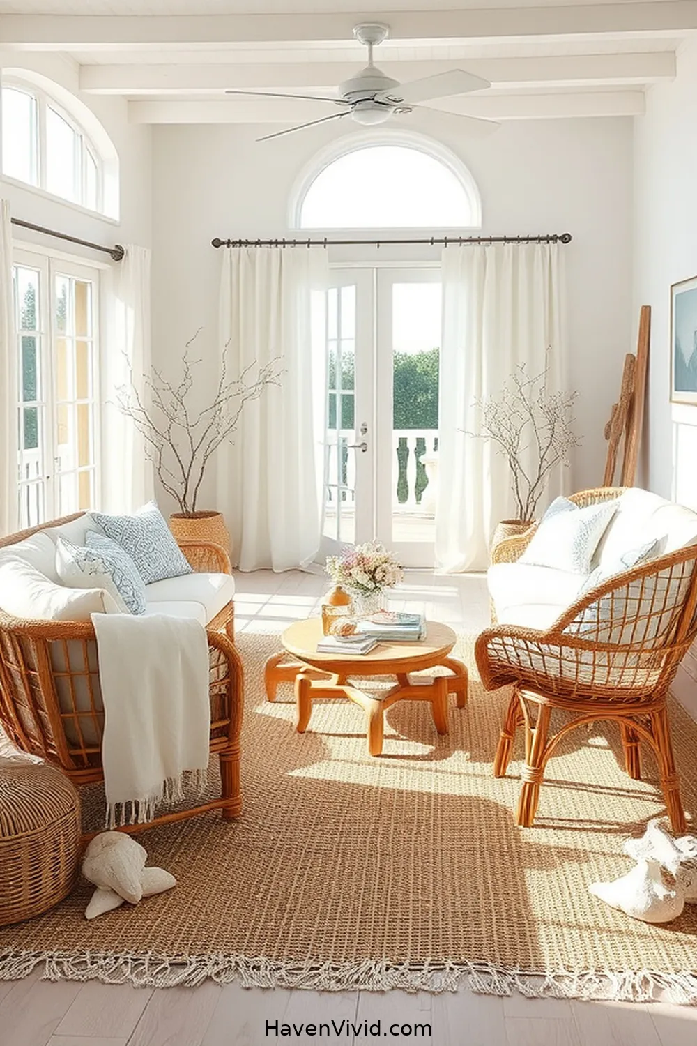 Achieve Coastal Living Room Style Using Natural Fibers 3 The Benefits of Natural Fibers for Achieve Coastal Living Room Style Using Natural Fibers