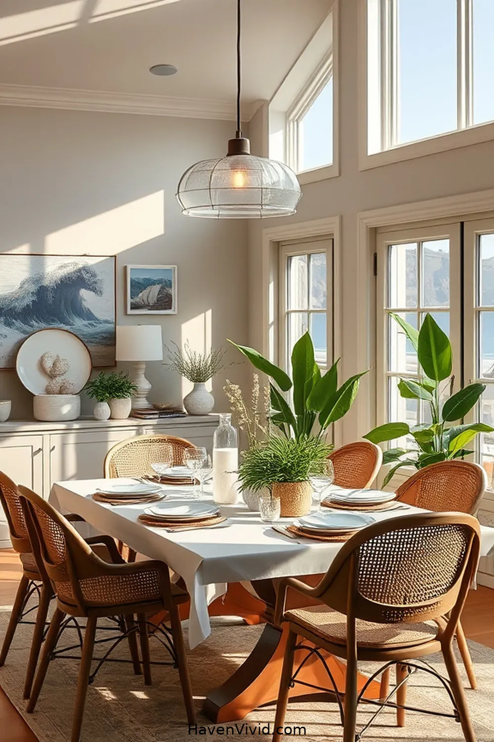 Achieve Coastal Living in Your Dining Room Using Solar-Powered Lights 5 Accent Lighting: Set the Mood for Achieve Coastal Living in Your Dining Room Using Solar-Powered Lights