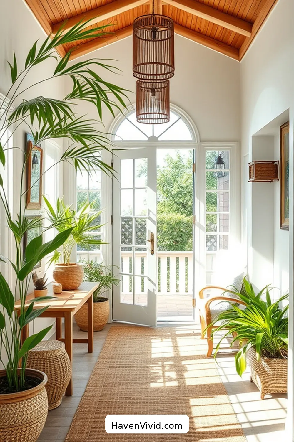 Achieve Coastal Living in Your Entryway Using Bamboo: 5 Ways 6 Bamboo Accents to Bring the Outdoor Breeze Indoors for Achieve Coastal Living in Your Entryway Using Bamboo: 5 Ways