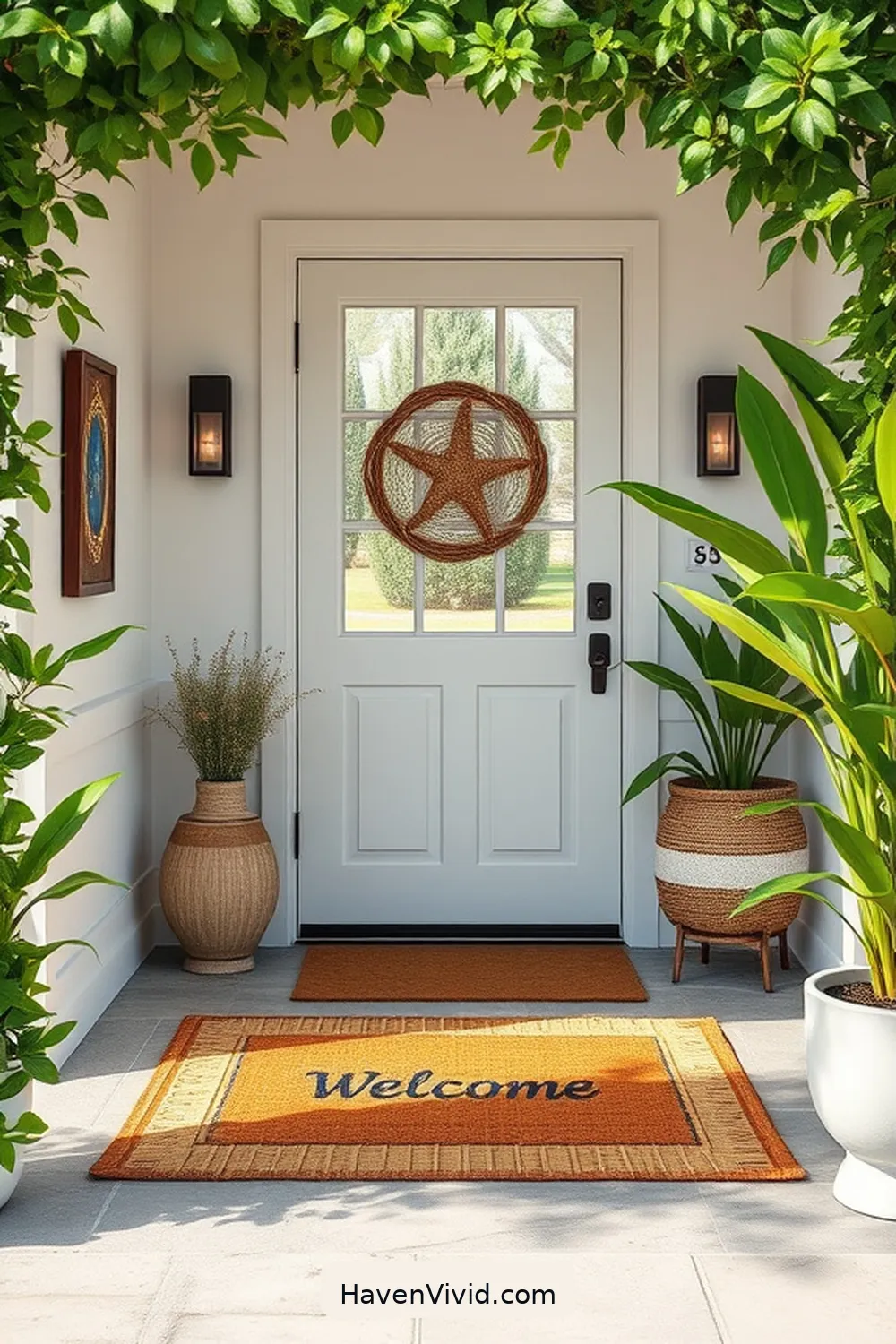 Achieve Coastal Living in Your Entryway Using Bamboo: 5 Ways 2 Bamboo Welcome Mat for a Serene First Impression for Achieve Coastal Living in Your Entryway Using Bamboo: 5 Ways