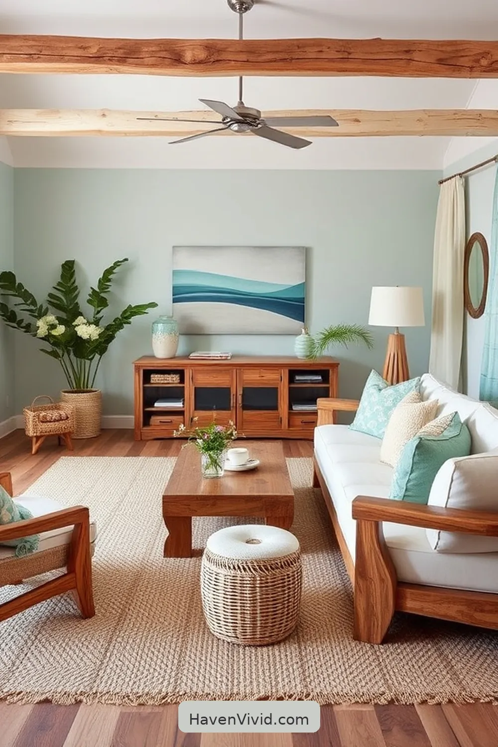Achieve Coastal Living in Your Living Room Using Reclaimed Materials 7 Choosing a Coastal Color Palette for Achieve Coastal Living in Your Living Room Using Reclaimed Materials
