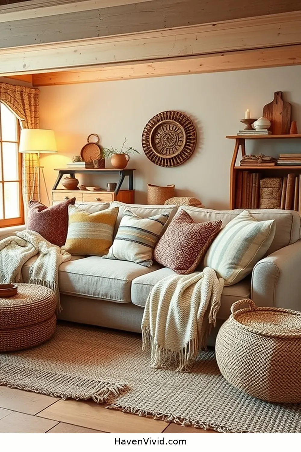 Achieve Farmhouse Living Room Style Using Organic Cotton 5 Layering Textures for a Cozy Atmosphere for Achieve Farmhouse Living Room Style Using Organic Cotton