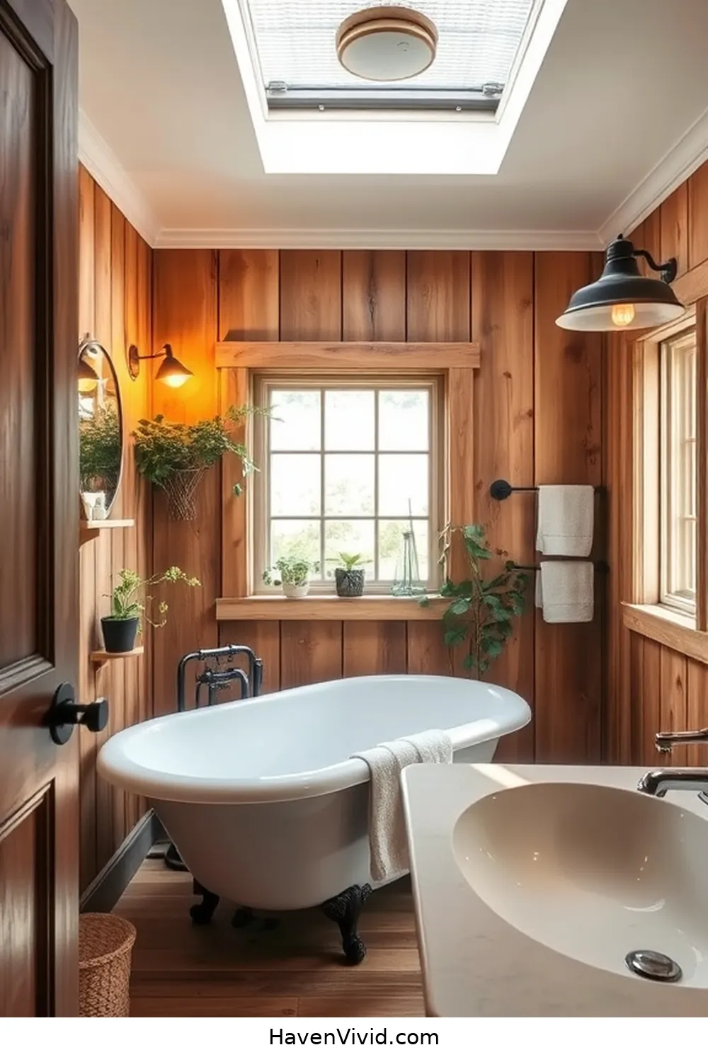 Achieve Farmhouse Living in Your Bathroom Using Solar Powered Lights 6 Creating a Relaxing Ambiance With Warm Lighting for Achieve Farmhouse Living in Your Bathroom Using Solar Powered Lights