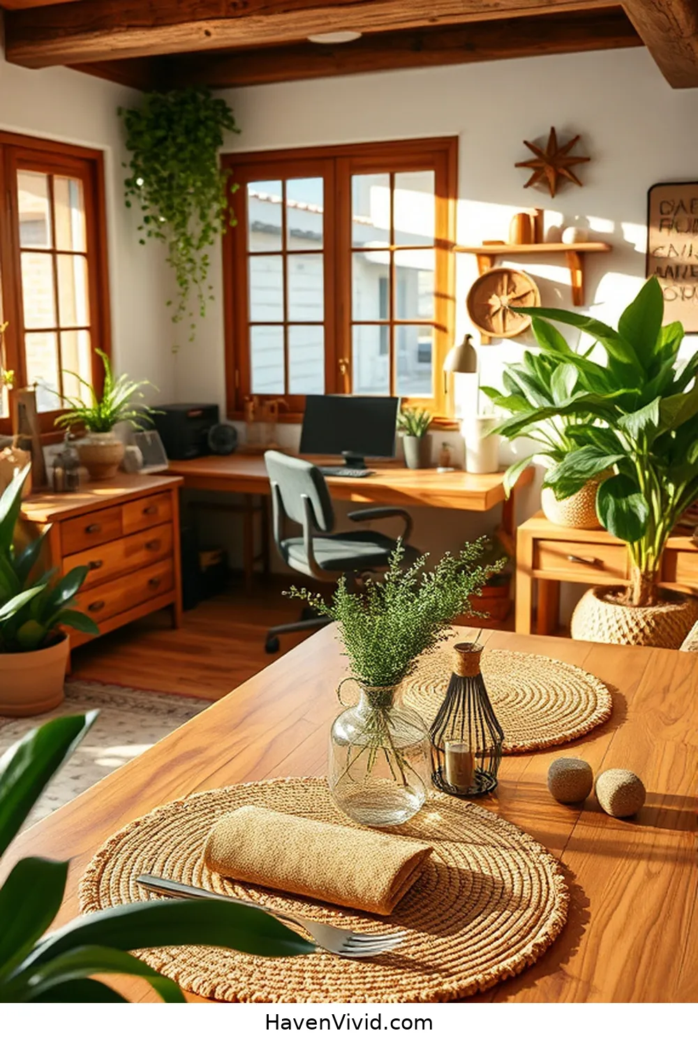Achieve Farmhouse Living in Your Home Office Using Cork: 10 Ways 10 Cork Place Mats for a Charming Touch for Achieve Farmhouse Living in Your Home Office Using Cork: 10 Ways