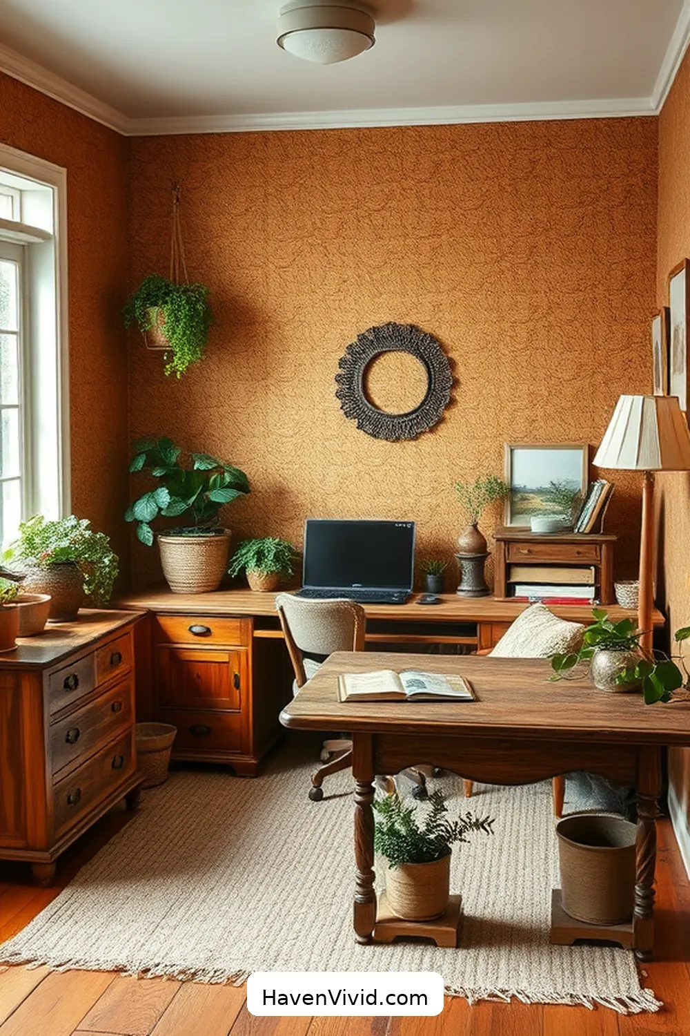 Achieve Farmhouse Living in Your Home Office Using Cork: 10 Ways 2 Cork Wall Panels for a Rustic Touch for Achieve Farmhouse Living in Your Home Office Using Cork: 10 Ways