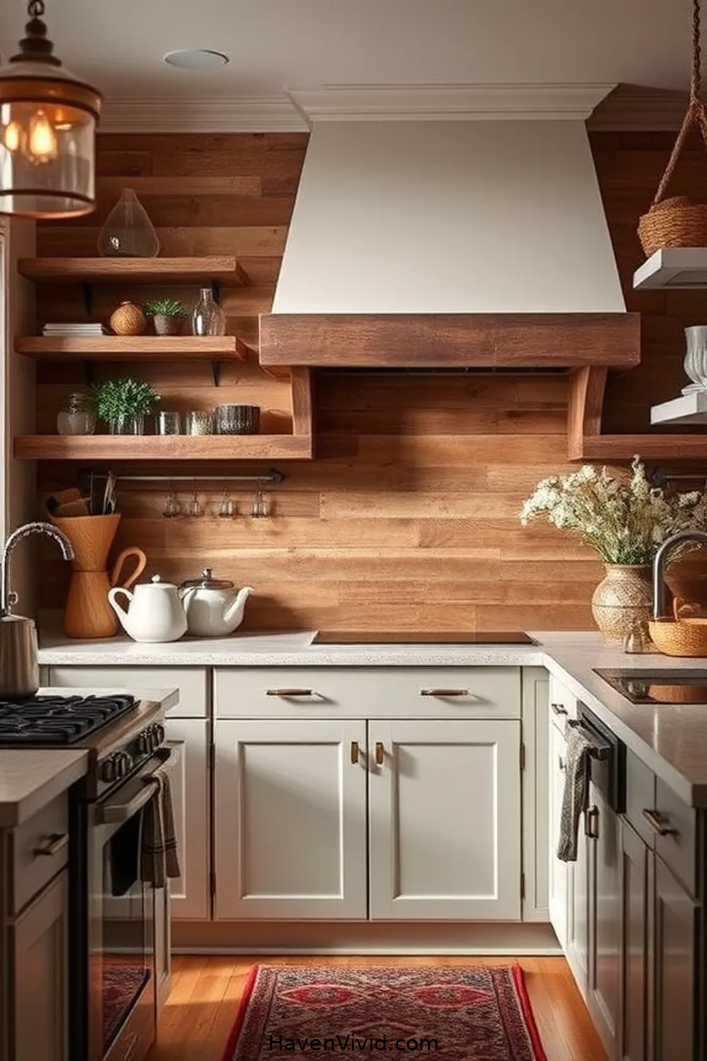 Achieve Farmhouse Living in Your Kitchen Using Recycled Wood 8 Creative Ways to Use Recycled Wood for Backsplashes for Achieve Farmhouse Living in Your Kitchen Using Recycled Wood
