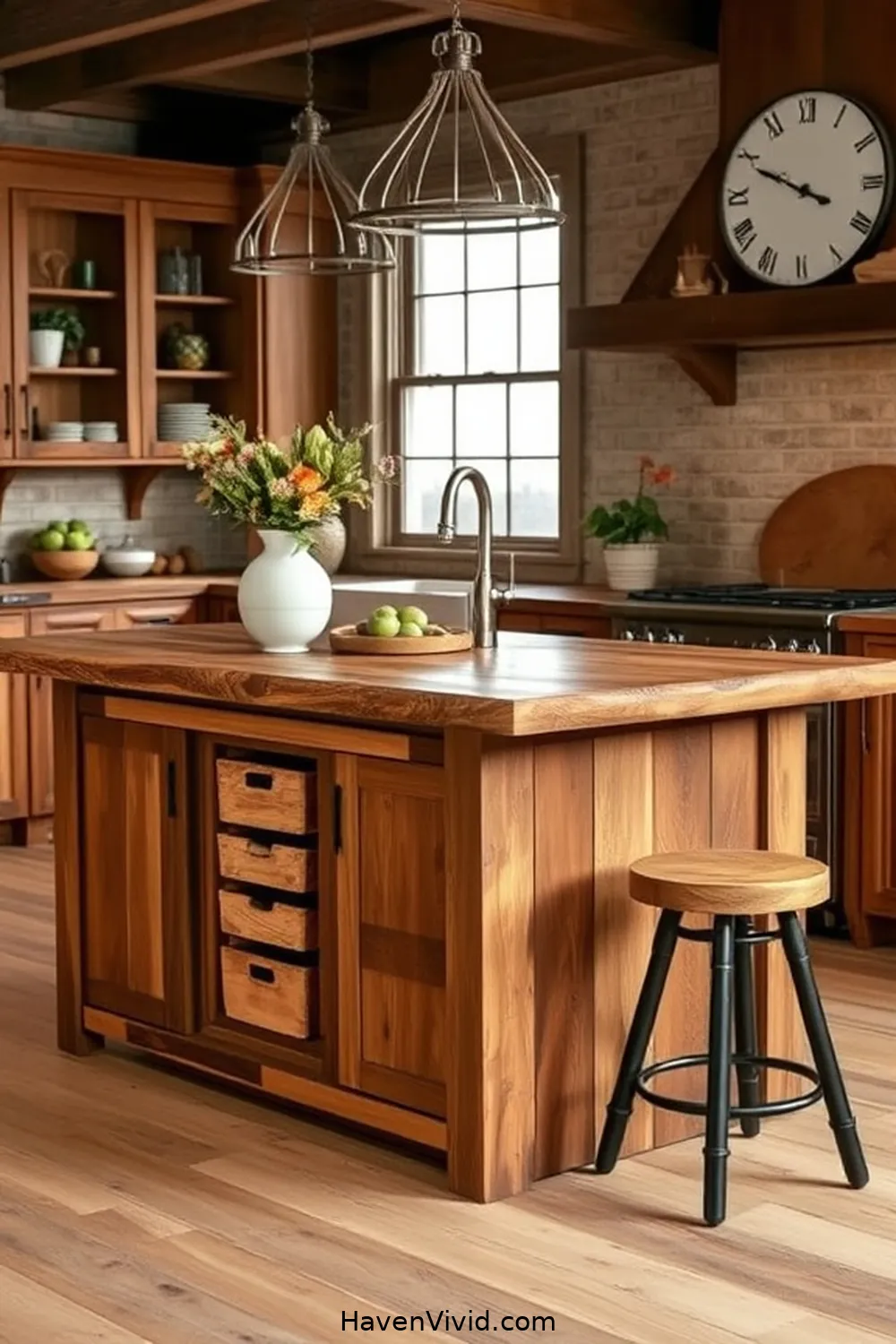 Achieve Farmhouse Living in Your Kitchen Using Recycled Wood 6 Designing a Stunning Reclaimed Wood Kitchen Island for Achieve Farmhouse Living in Your Kitchen Using Recycled Wood