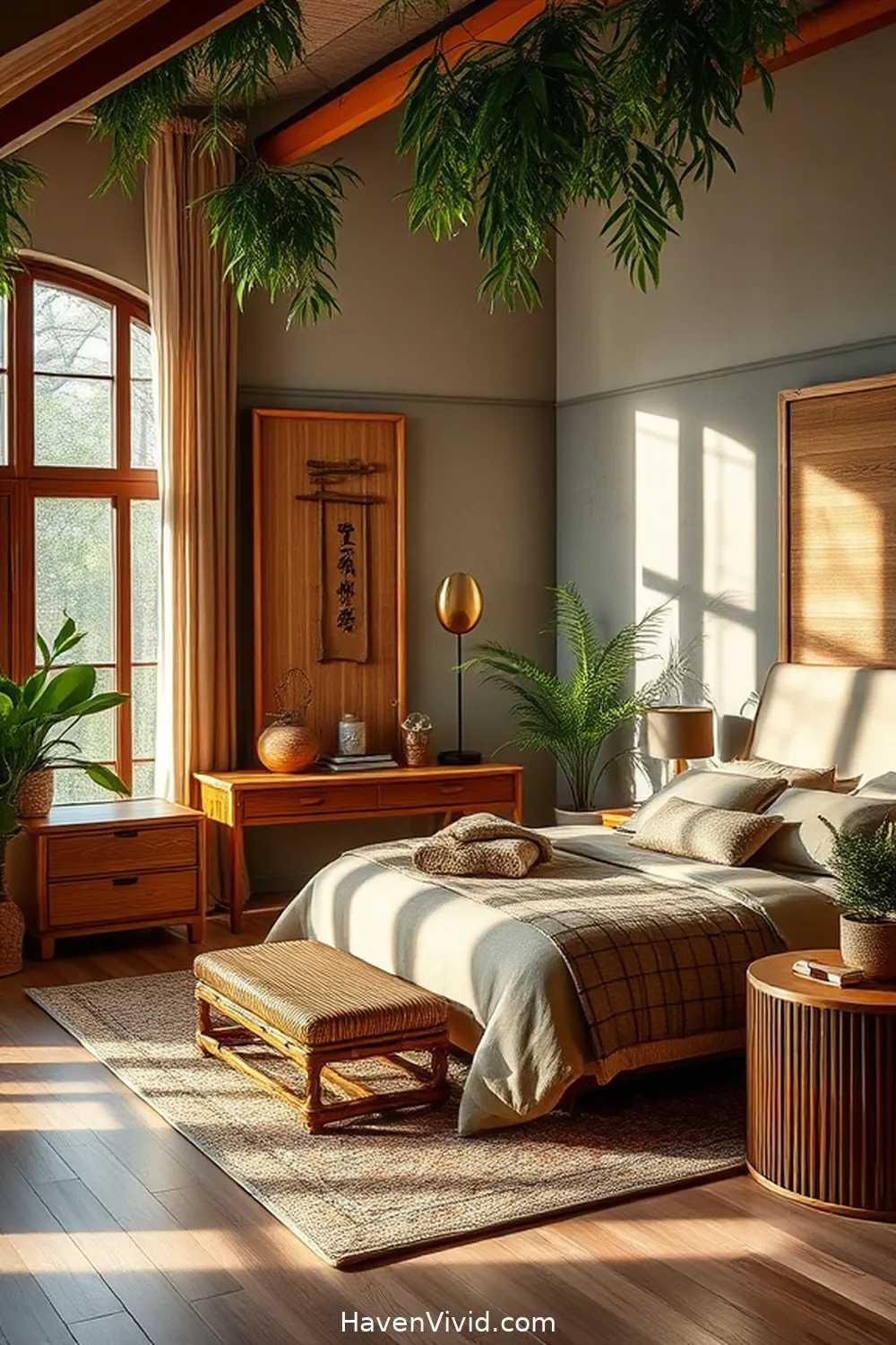 Achieve a Glamorous Bedroom Lifestyle Using Bamboo Decor 2 The Benefits of Bamboo Decor in Your Bedroom for Achieve a Glamorous Bedroom Lifestyle Using Bamboo Decor