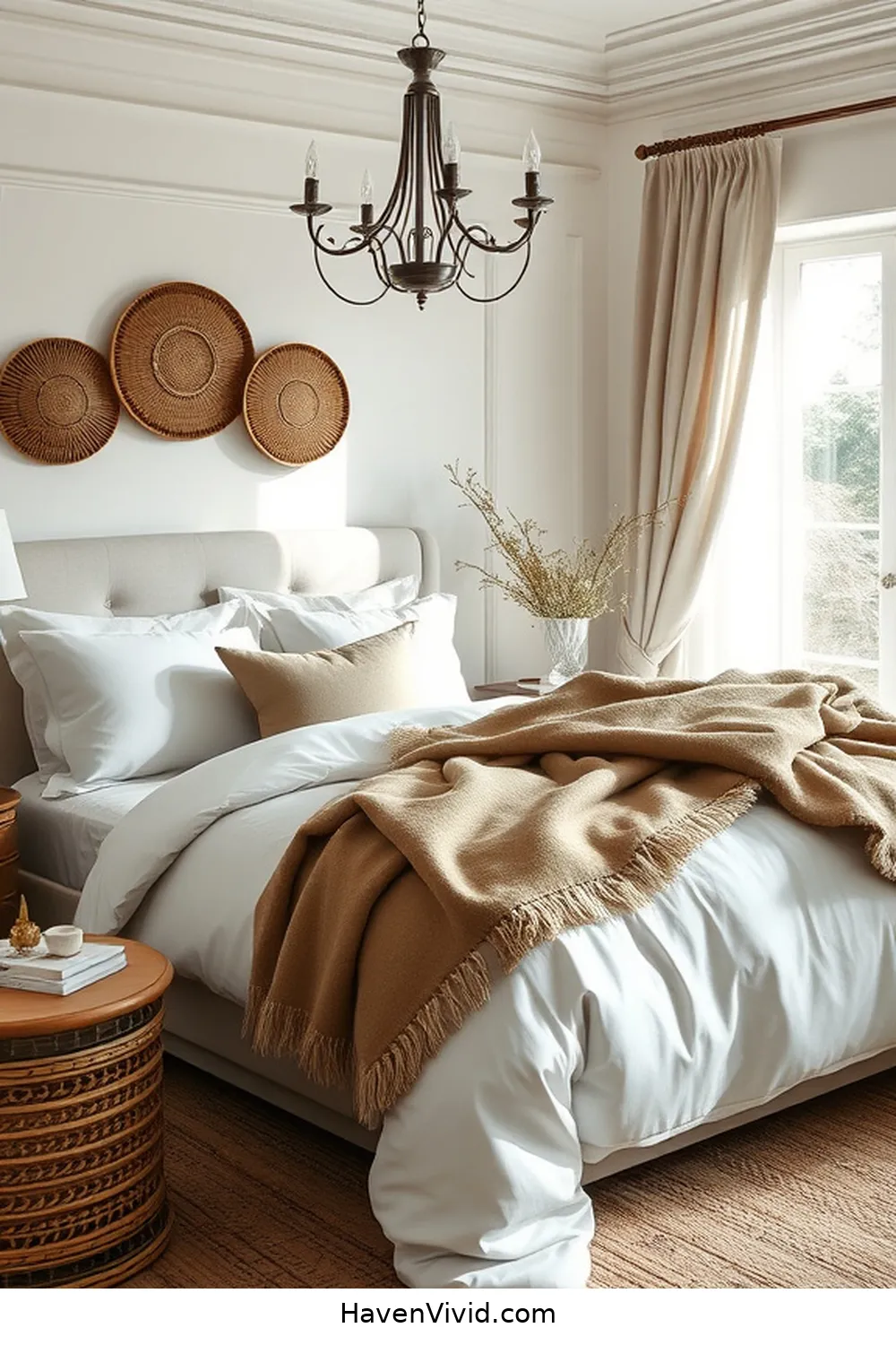 Achieve a Glamorous Bedroom Lifestyle Using Natural Fibers 9 Mixing Textures: Combining Different Fibers for a Chic Look for Achieve a Glamorous Bedroom Lifestyle Using Natural Fibers