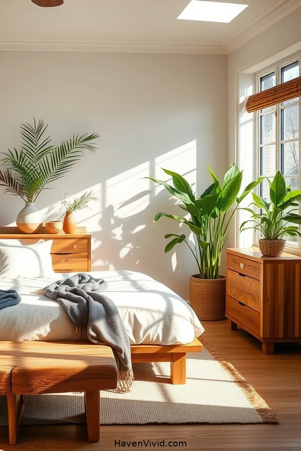 Achieve a Glamorous Bedroom Lifestyle Using Recycled Wood 11 Pairing Recycled Wood With Other Sustainable Materials for Achieve a Glamorous Bedroom Lifestyle Using Recycled Wood