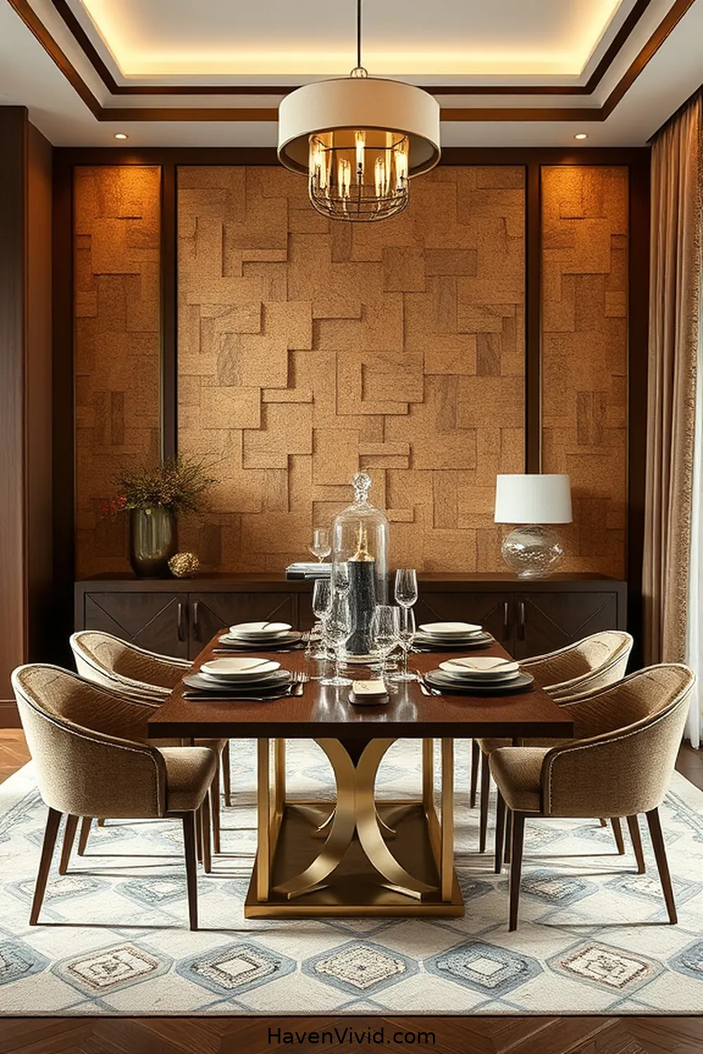 Achieve a Glamorous Dining Room Lifestyle Using Cork Decor 4 Incorporating Cork Wall Art and Accents for Achieve a Glamorous Dining Room Lifestyle Using Cork Decor