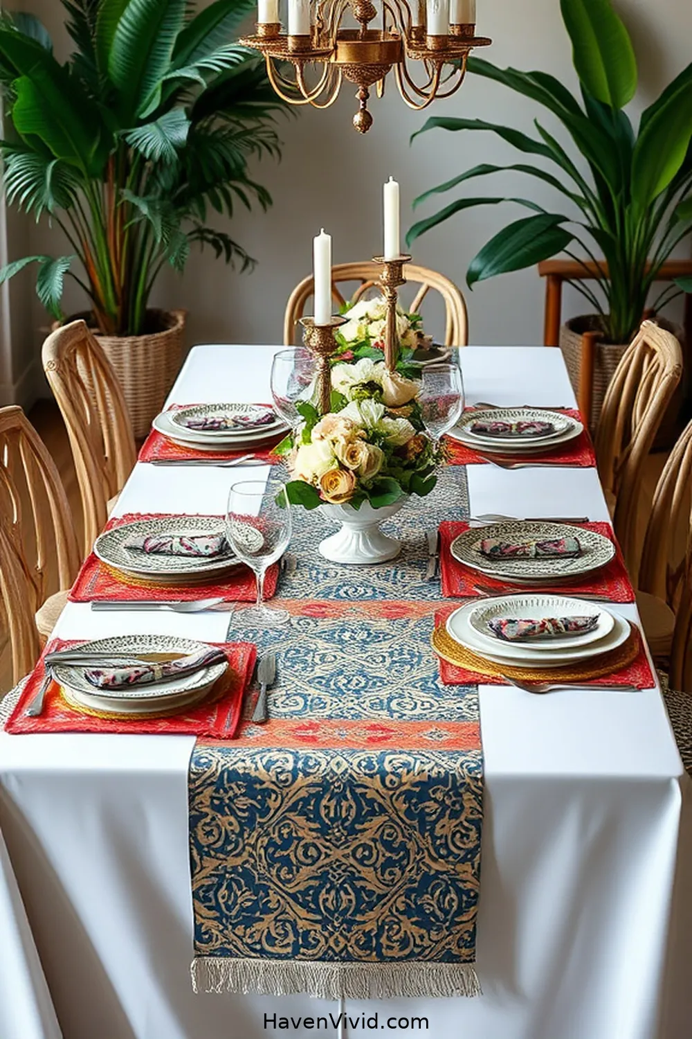 Achieve a Glamorous Dining Room Lifestyle Using Organic Cotton 7 Accessorizing With Organic Cotton Placements and Runners for Achieve a Glamorous Dining Room Lifestyle Using Organic Cotton