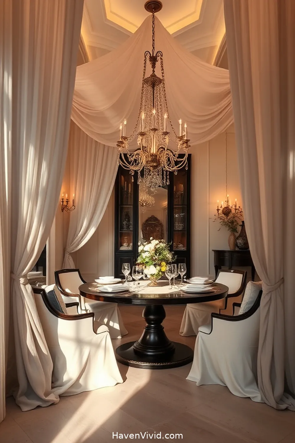 Achieve a Glamorous Dining Room Lifestyle Using Organic Cotton 8 Designing Ambient Lighting for a Glamorous Atmosphere for Achieve a Glamorous Dining Room Lifestyle Using Organic Cotton