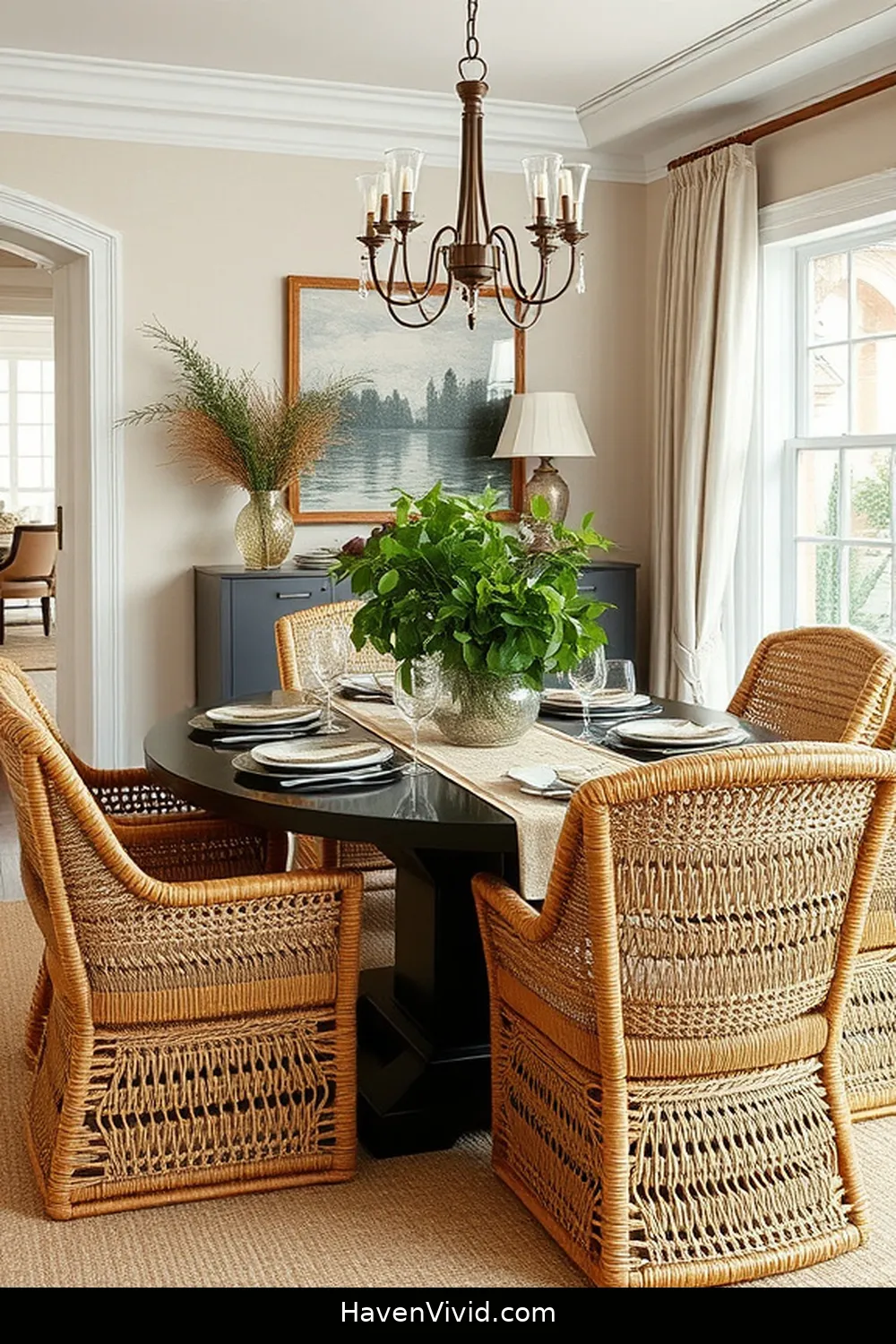 Achieve a Glamorous Dining Room Using Natural Fibers 12 Tips for Maintaining Your Natural Fiber Decor for Achieve a Glamorous Dining Room Using Natural Fibers