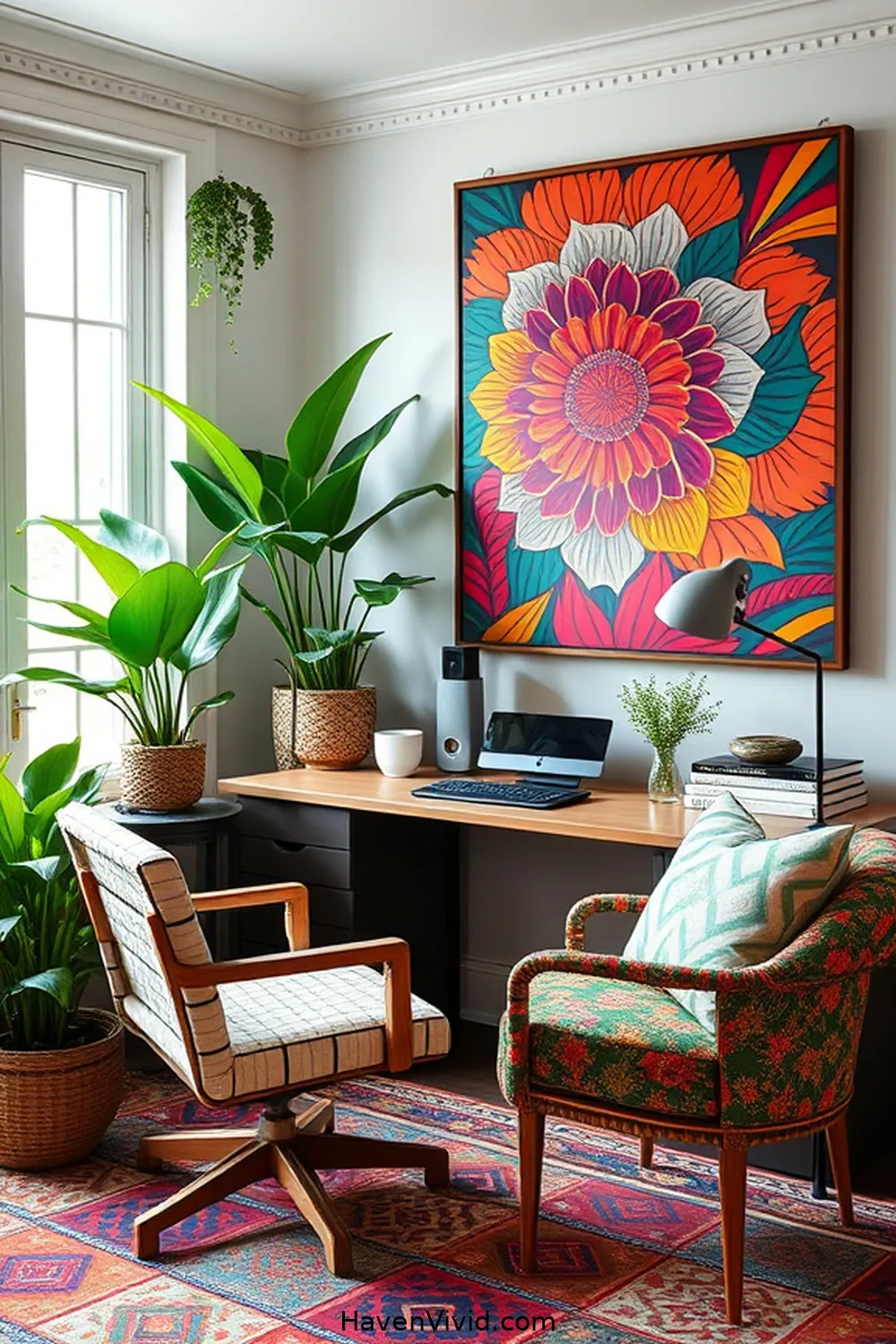 Achieve a Glamorous Home Office Lifestyle Using Organic Cotton 9 Infusing Color and Pattern With Organic Cotton Art for Achieve a Glamorous Home Office Lifestyle Using Organic Cotton