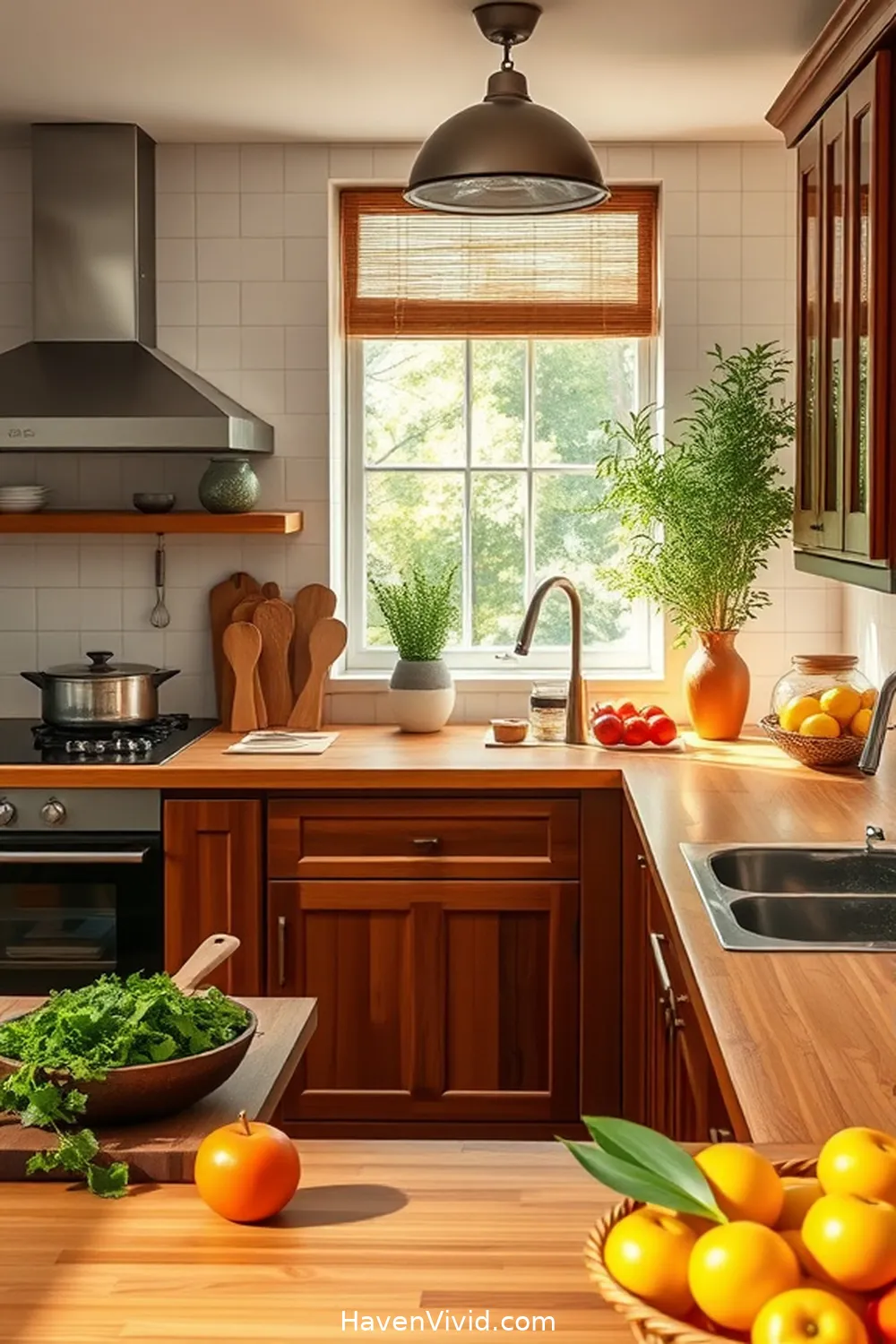 Achieve a Glamorous Kitchen Lifestyle Using Bamboo 3 Bamboo Countertops: Where Style Meets Function for Achieve a Glamorous Kitchen Lifestyle Using Bamboo