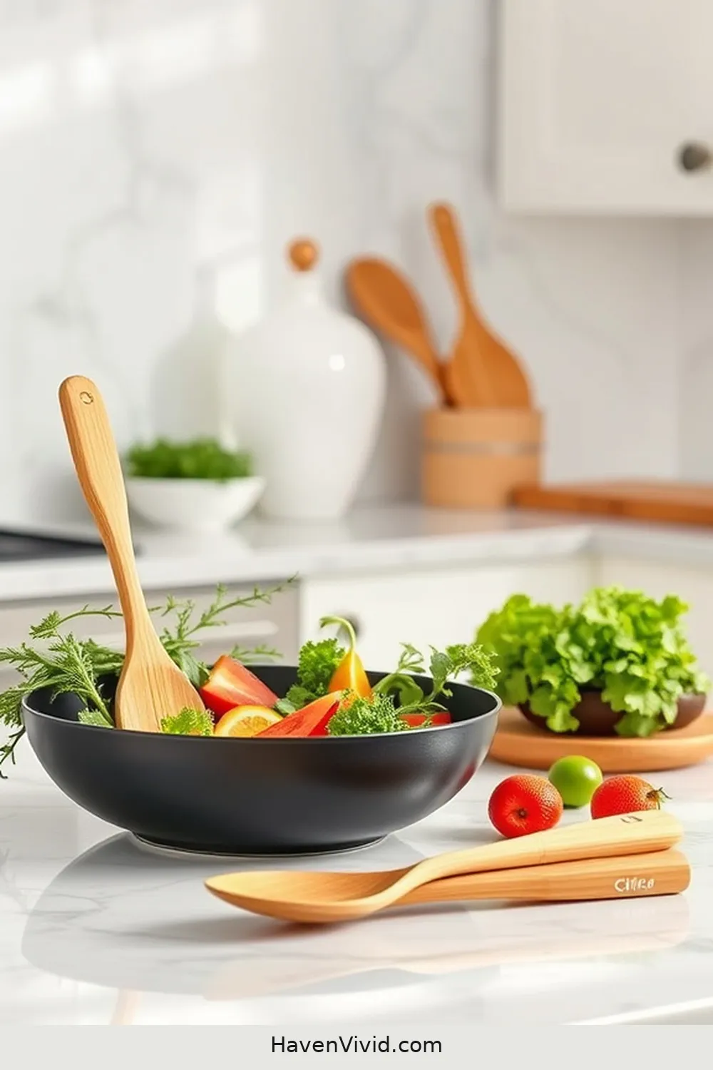 Achieve a Glamorous Kitchen Lifestyle Using Bamboo 6 Cooking With Bamboo Utensils: Durable and Stylish for Achieve a Glamorous Kitchen Lifestyle Using Bamboo