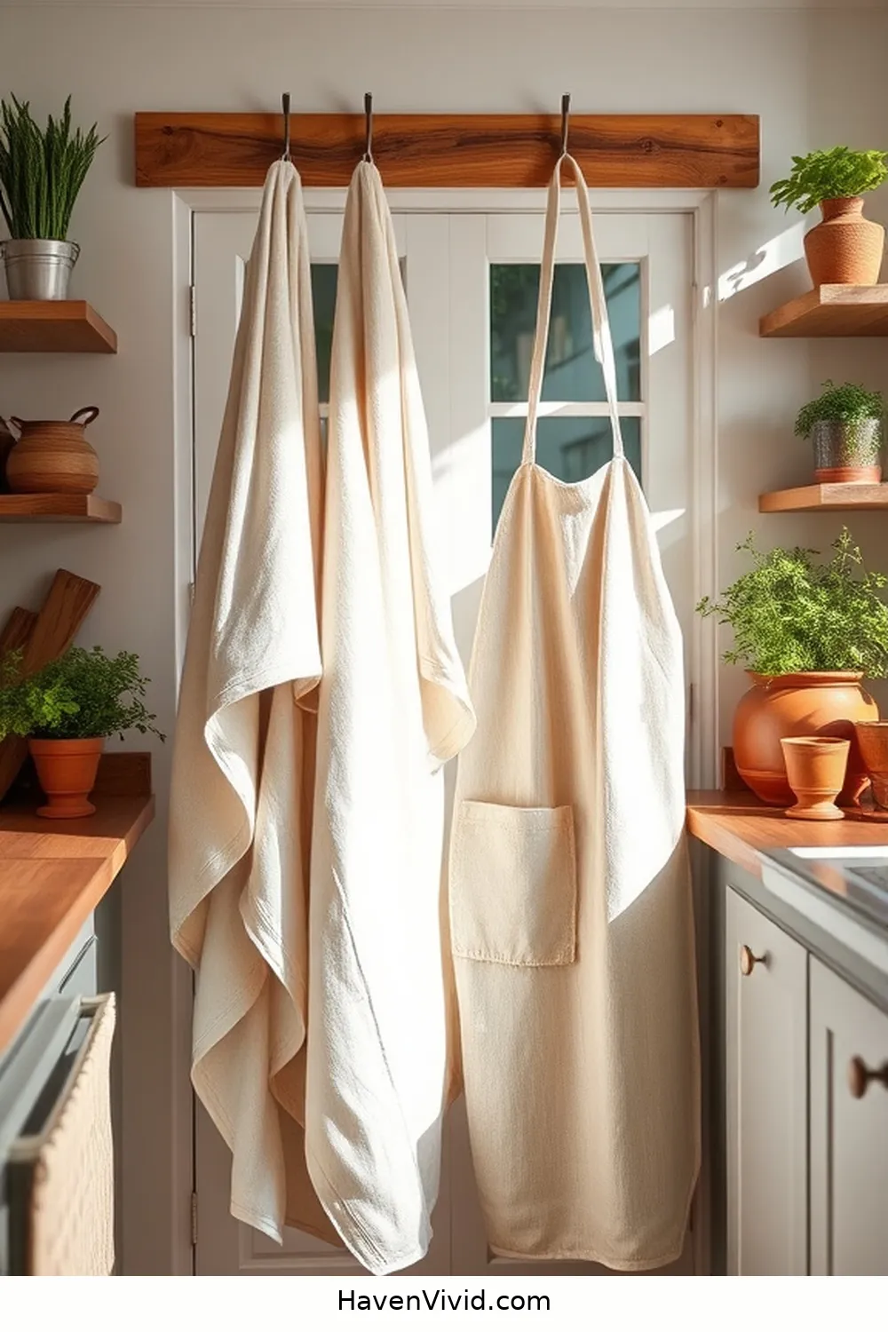 Achieve a Glamorous Kitchen Lifestyle Using Natural Fibers 5 Sustainable Kitchen Textiles: Towels and Aprons for Achieve a Glamorous Kitchen Lifestyle Using Natural Fibers
