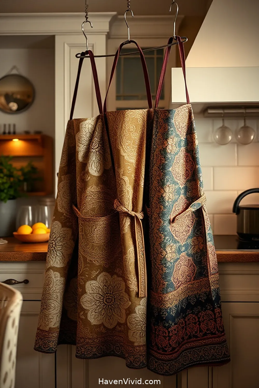 Achieve a Glamorous Kitchen Lifestyle Using Upcycled Fabric With These 7 Ways 4 Design Custom Aprons for a Touch of Elegance for Achieve a Glamorous Kitchen Lifestyle Using Upcycled Fabric With These 7 Ways