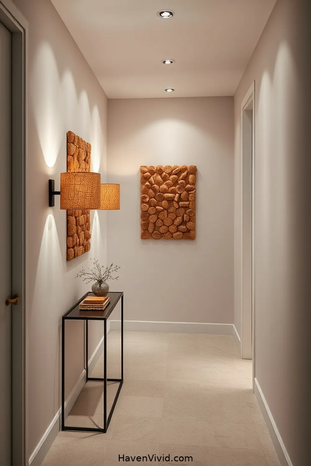 Achieve a Minimalist Lifestyle Hallway Using Cork Decor 8 Lighting Ideas With Cork Elements for Achieve a Minimalist Lifestyle Hallway Using Cork Décor