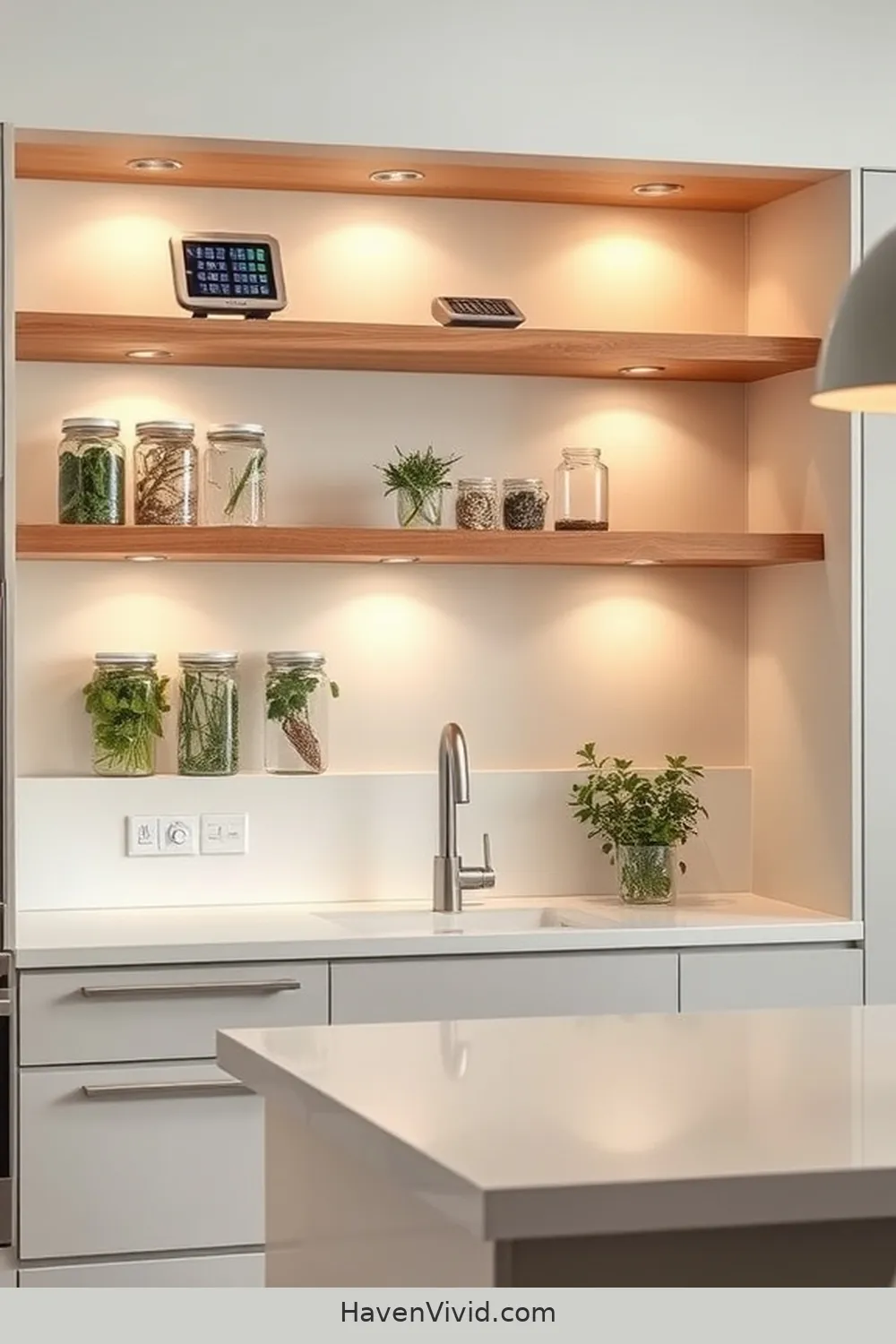 Achieve a Minimalist Lifestyle in Your Kitchen Using Solar-Powered Lights 11 Organizing Your Kitchen for a Minimalist Look for Achieve a Minimalist Lifestyle in Your Kitchen Using Solar-Powered Lights