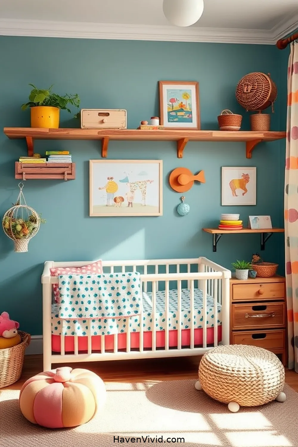 Artistic Nursery Spaces: 3 Creative Designs Using Recycled Wood 4 Eco-Friendly Storage Solutions for Artistic Nursery Spaces: 3 Creative Designs Using Recycled Wood