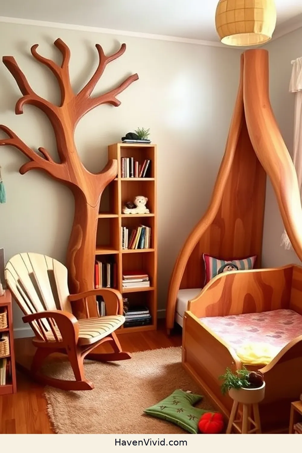 Artistic Nursery Spaces: 3 Creative Designs Using Recycled Wood 2 Whimsical Recycled Wood Furniture for Artistic Nursery Spaces: 3 Creative Designs Using Recycled Wood
